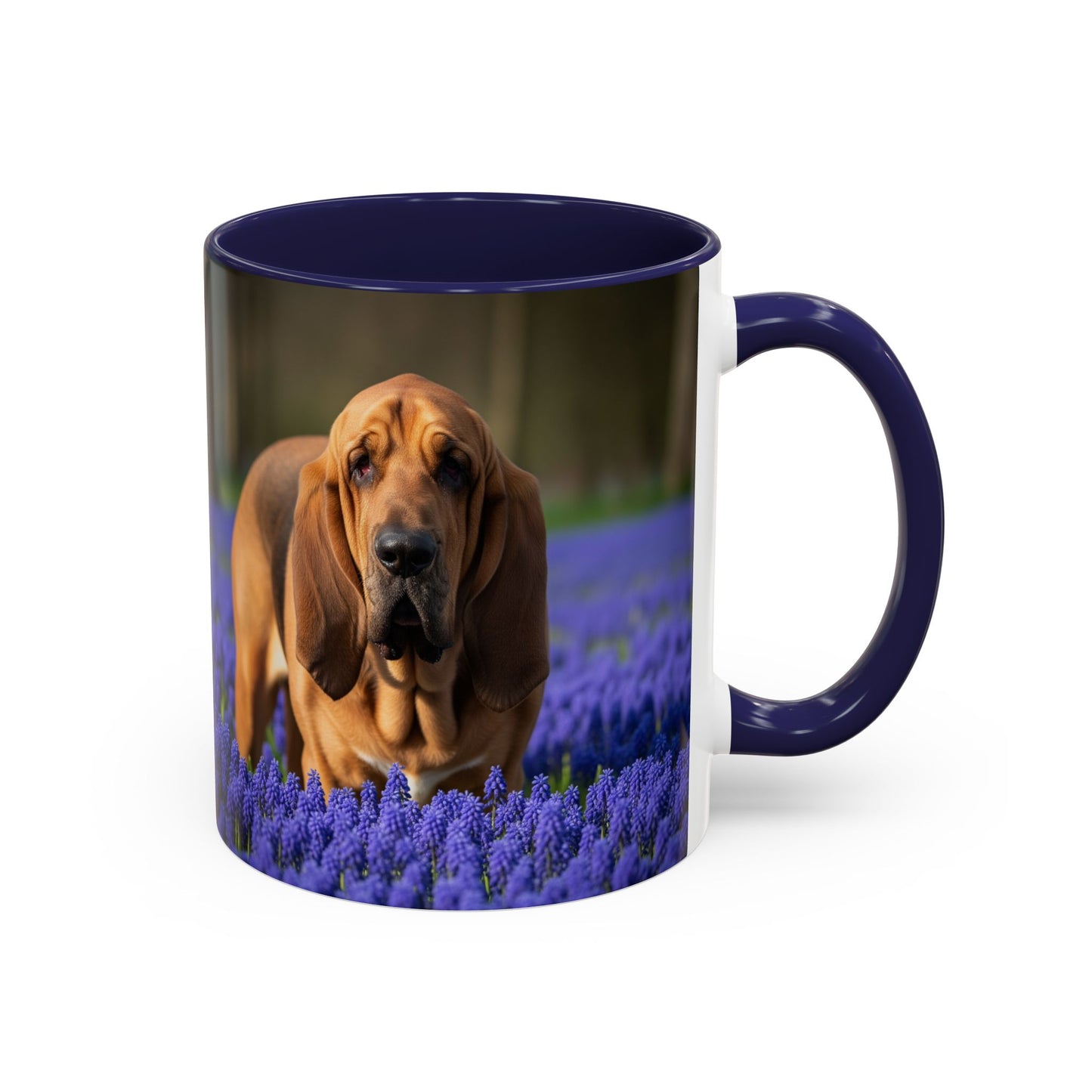 Bloodhound Accent Coffee Mug - Perfect Gift for Dog Lovers