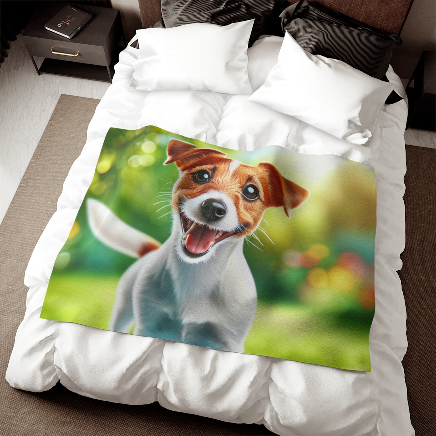 Jack Russell Terrier Sweatshirt Blanket