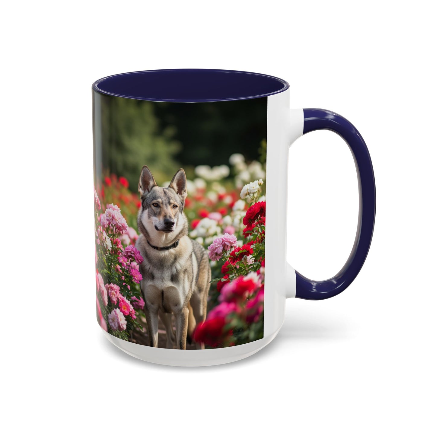 Czechoslovakian Vlcak Accent Coffee Mug - Perfect Gift for Dog Lovers