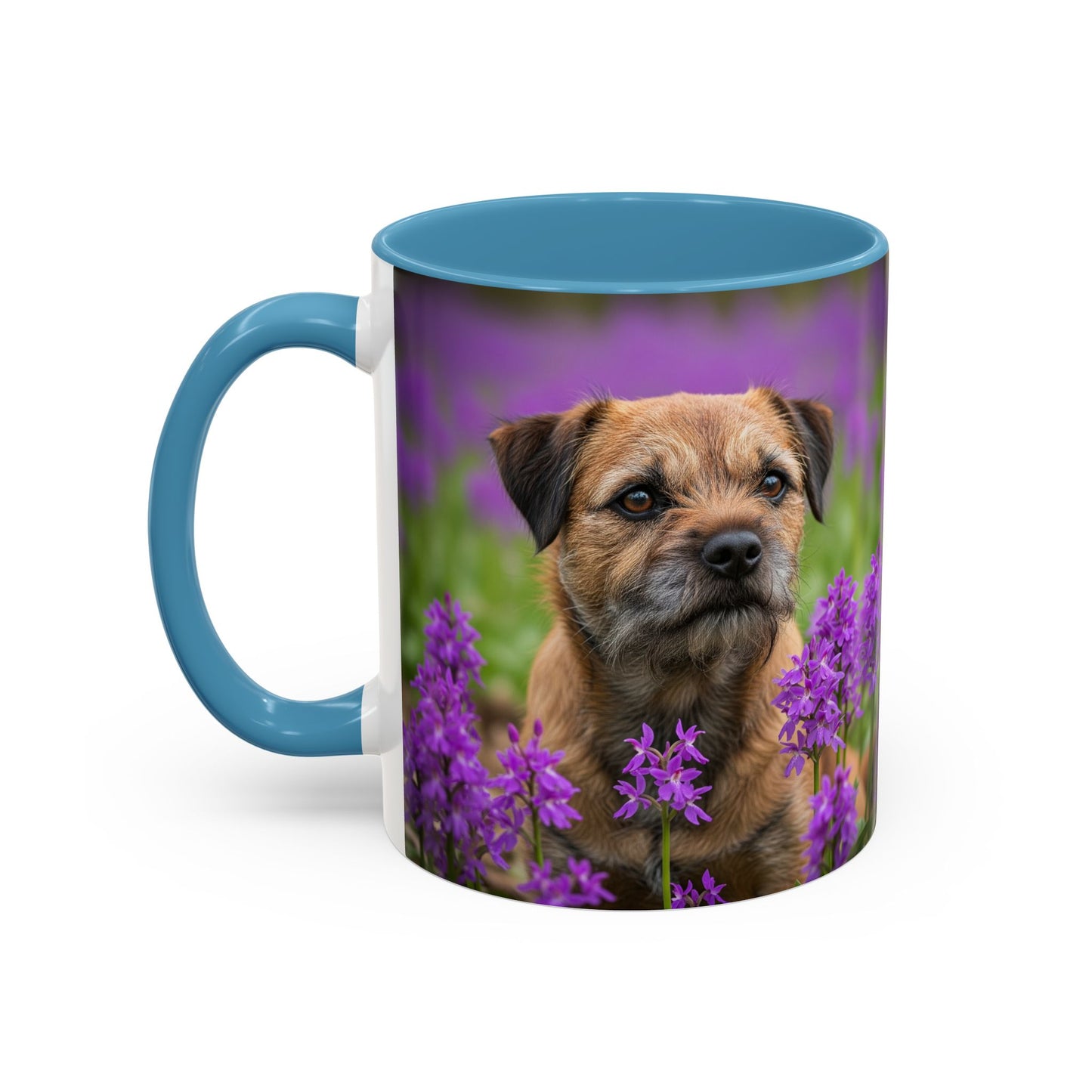 Border Terrier Accent Coffee Mug - Perfect Gift for Dog Lovers