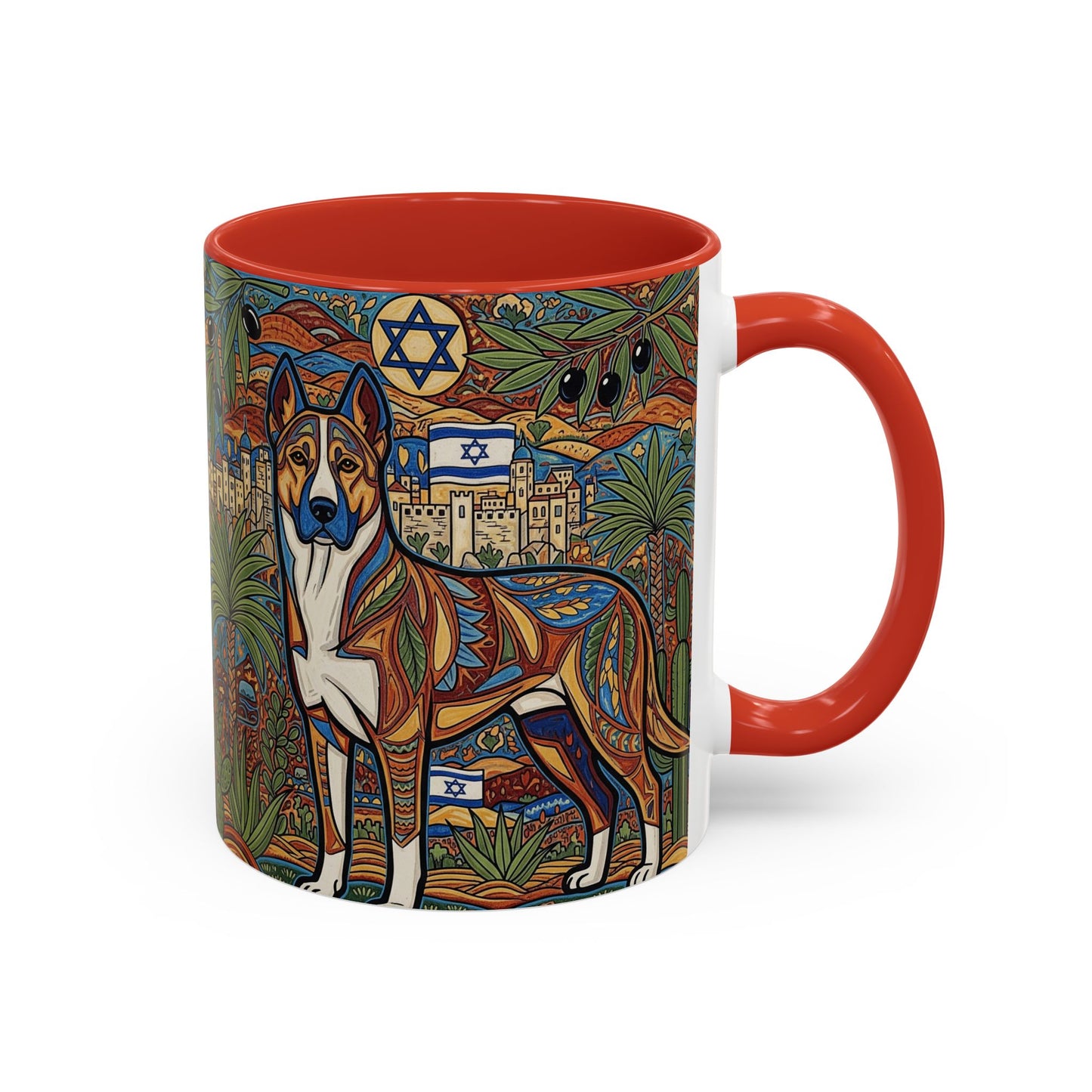 Canaan Dog Accent Coffee Mug - Perfect Gift for Dog Lovers