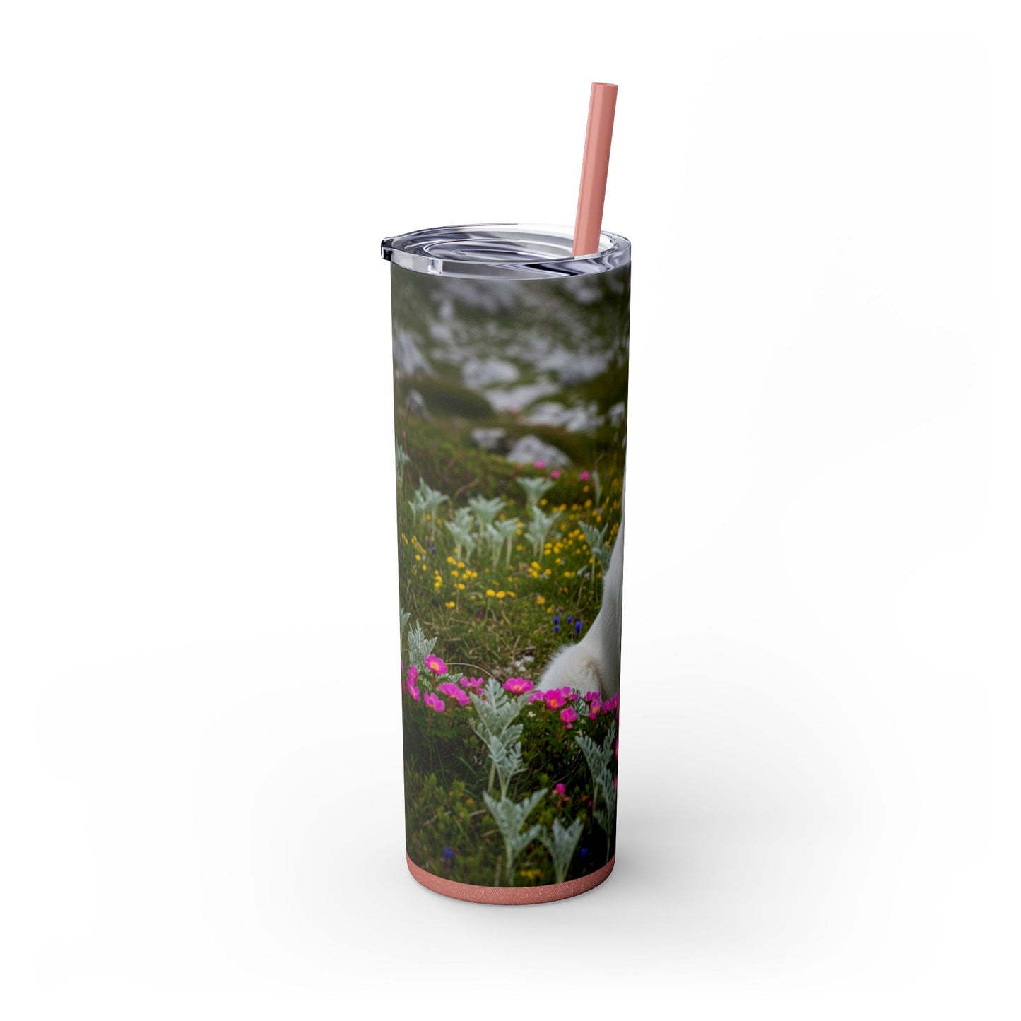 Slovensky Cuvac Tumbler with Straw, 20oz