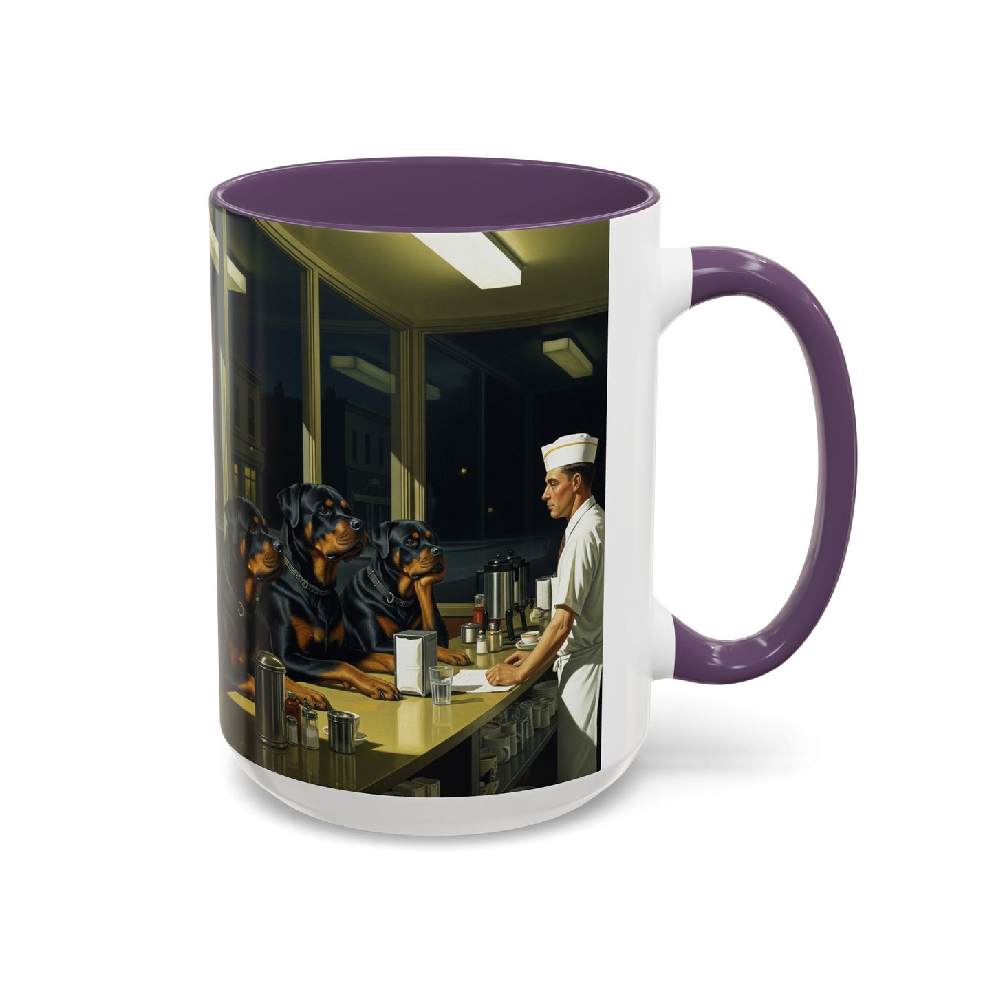 Rottweiler Accent Coffee Mug - Perfect Gift for Dog Lovers
