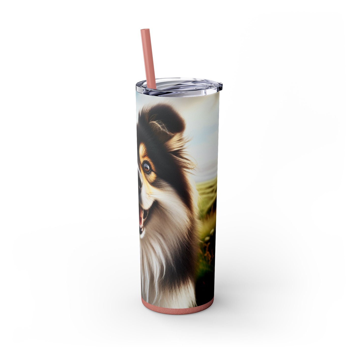 Icelandic Sheepdog Tumbler with Straw, 20oz