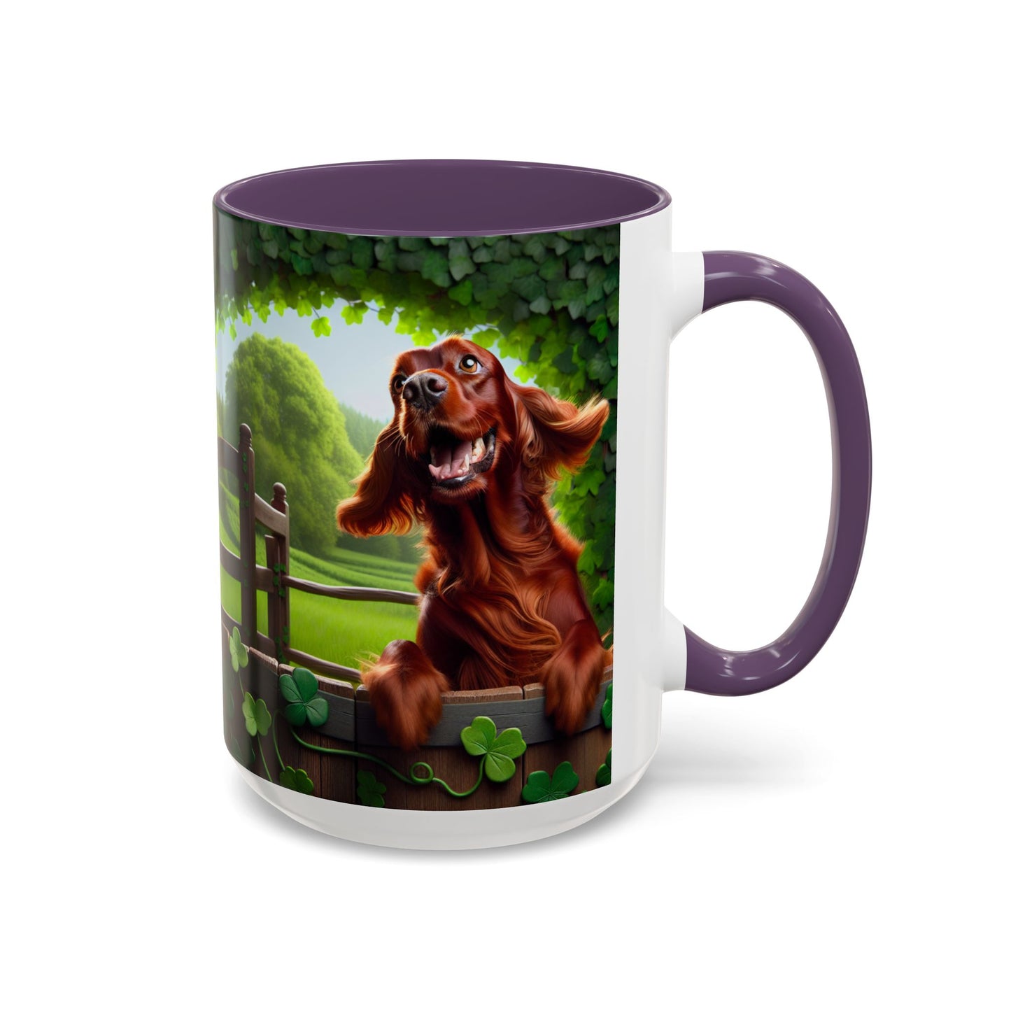 Irish Setter Accent Coffee Mug - Perfect Gift for Dog Lovers