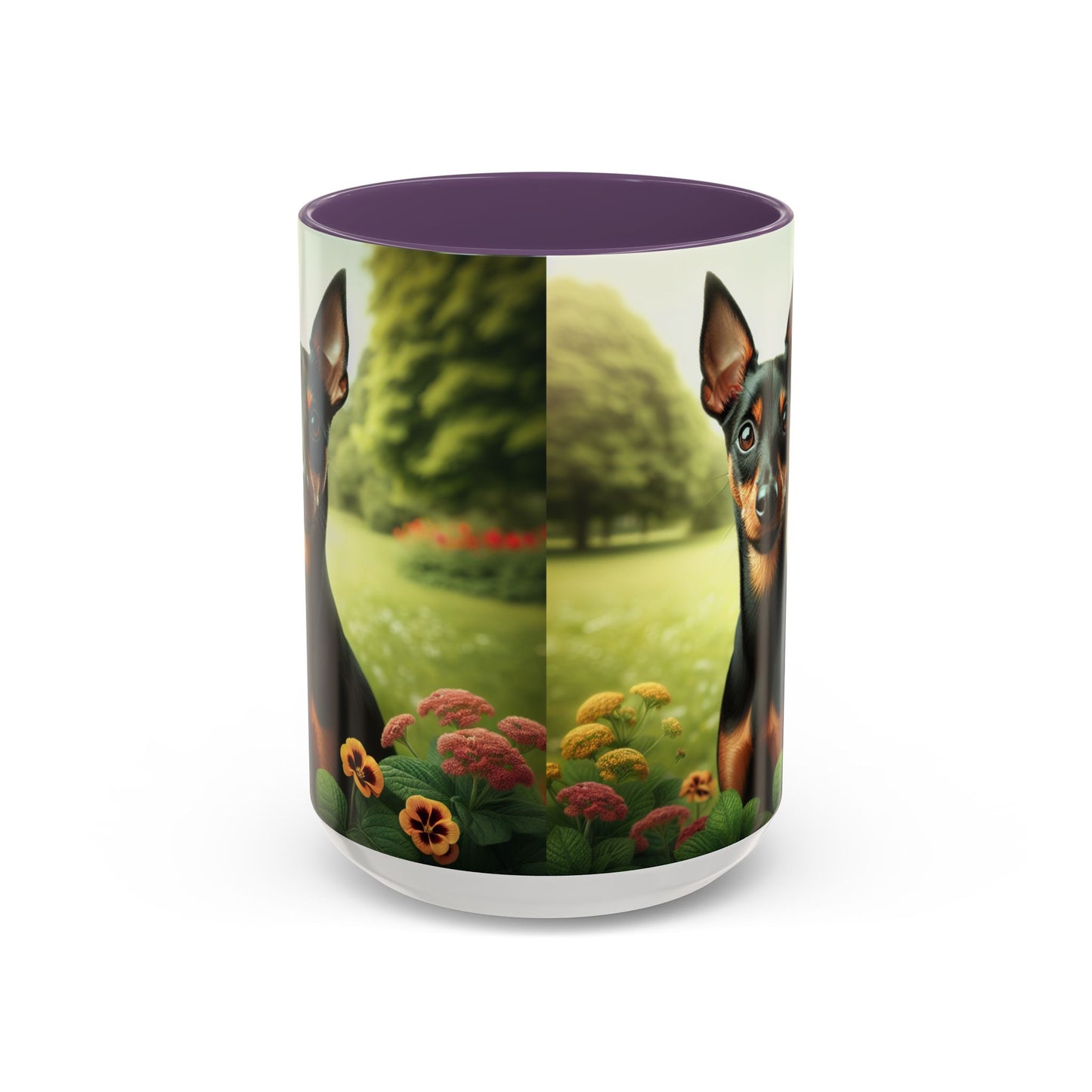 Manchester Terrier Accent Coffee Mug - Perfect Gift for Dog Lovers