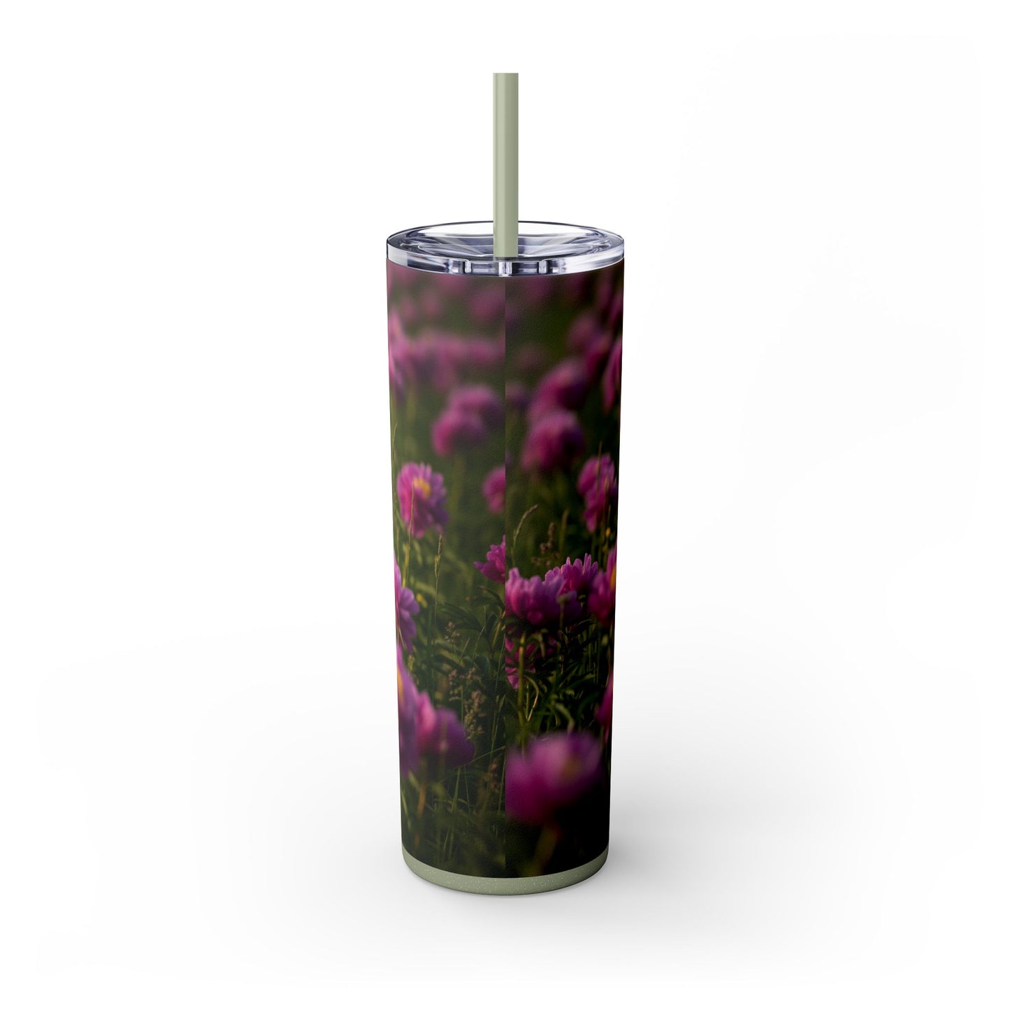 Beagle Skinny Tumbler with Straw, 20oz