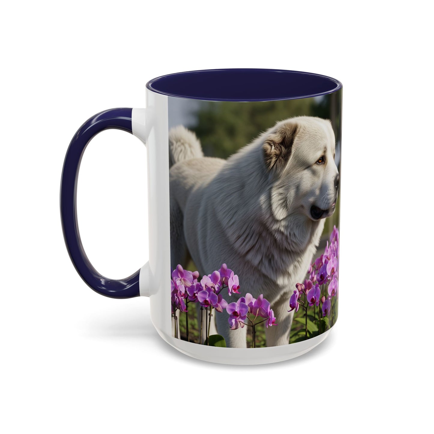 Caucasian Shepherd Dog Accent Coffee Mug - Perfect Gift for Dog Lovers