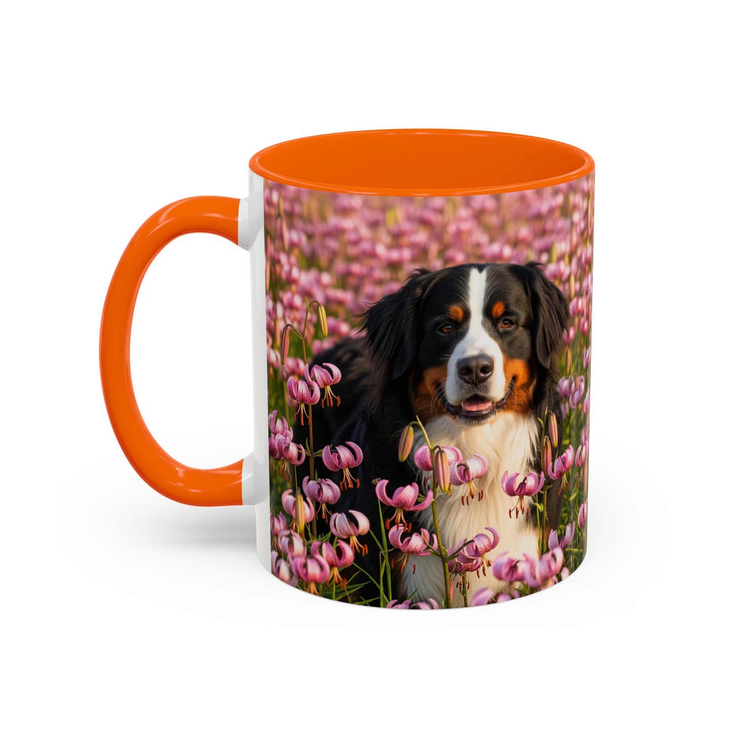 Bernese Mountain Dog Accent Coffee Mug - Perfect Gift for Dog Lovers