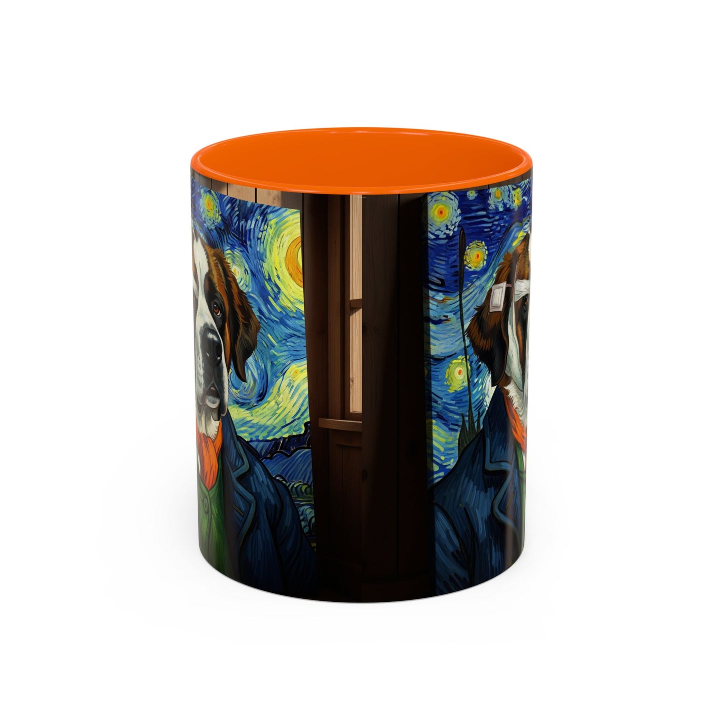 Saint Bernard Accent Coffee Mug - Perfect Gift for Dog Lovers
