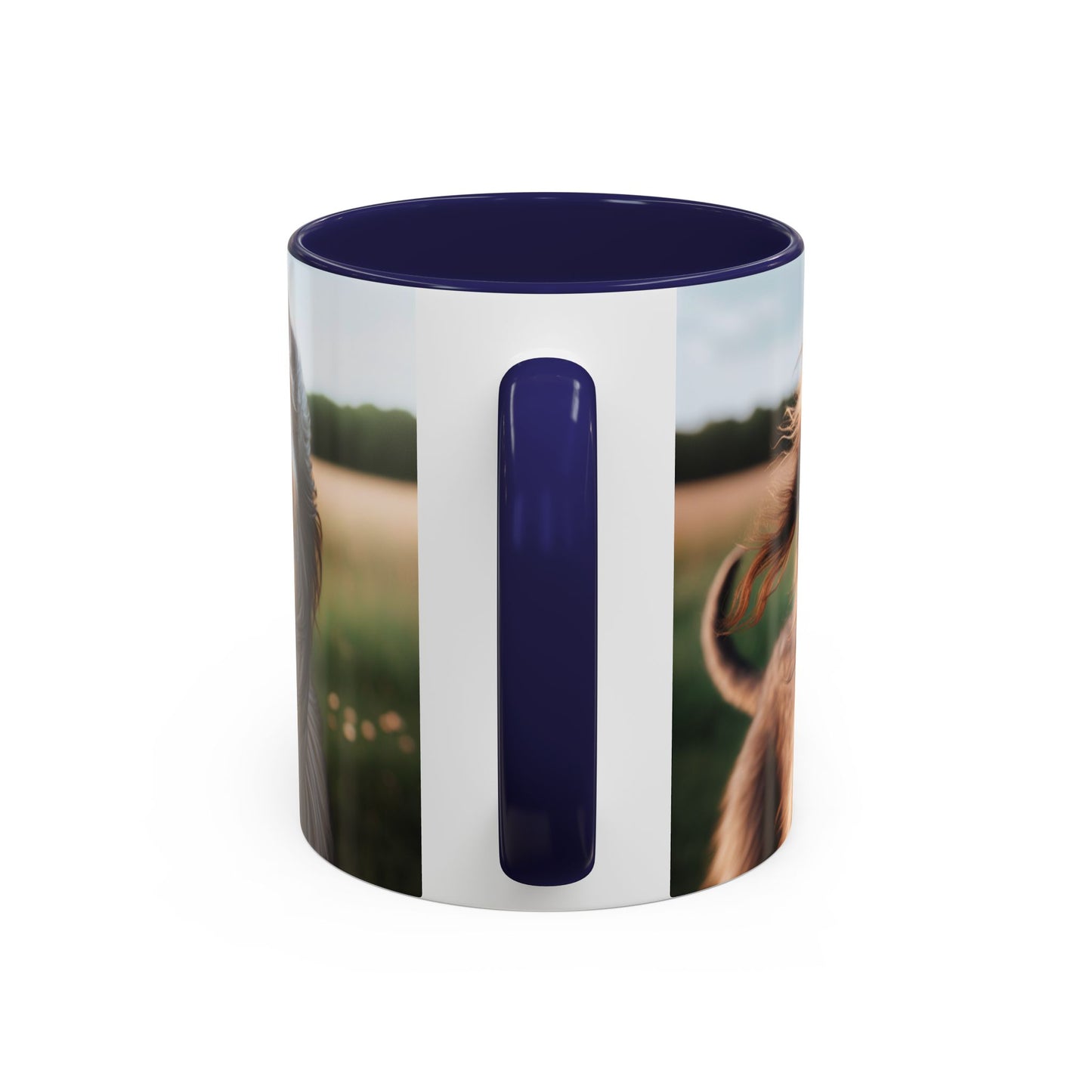 Scottish Deerhound Accent Coffee Mug - Perfect Gift for Dog Lovers