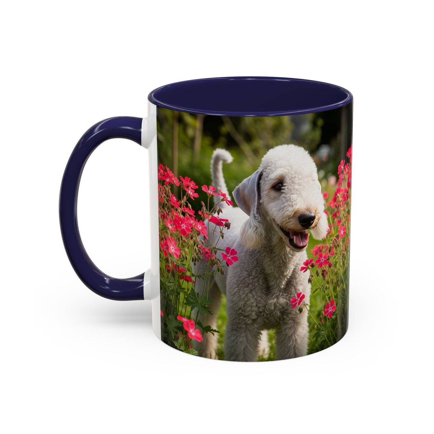 Bedlington Terrier Accent Coffee Mug - Perfect Gift for Dog Lovers