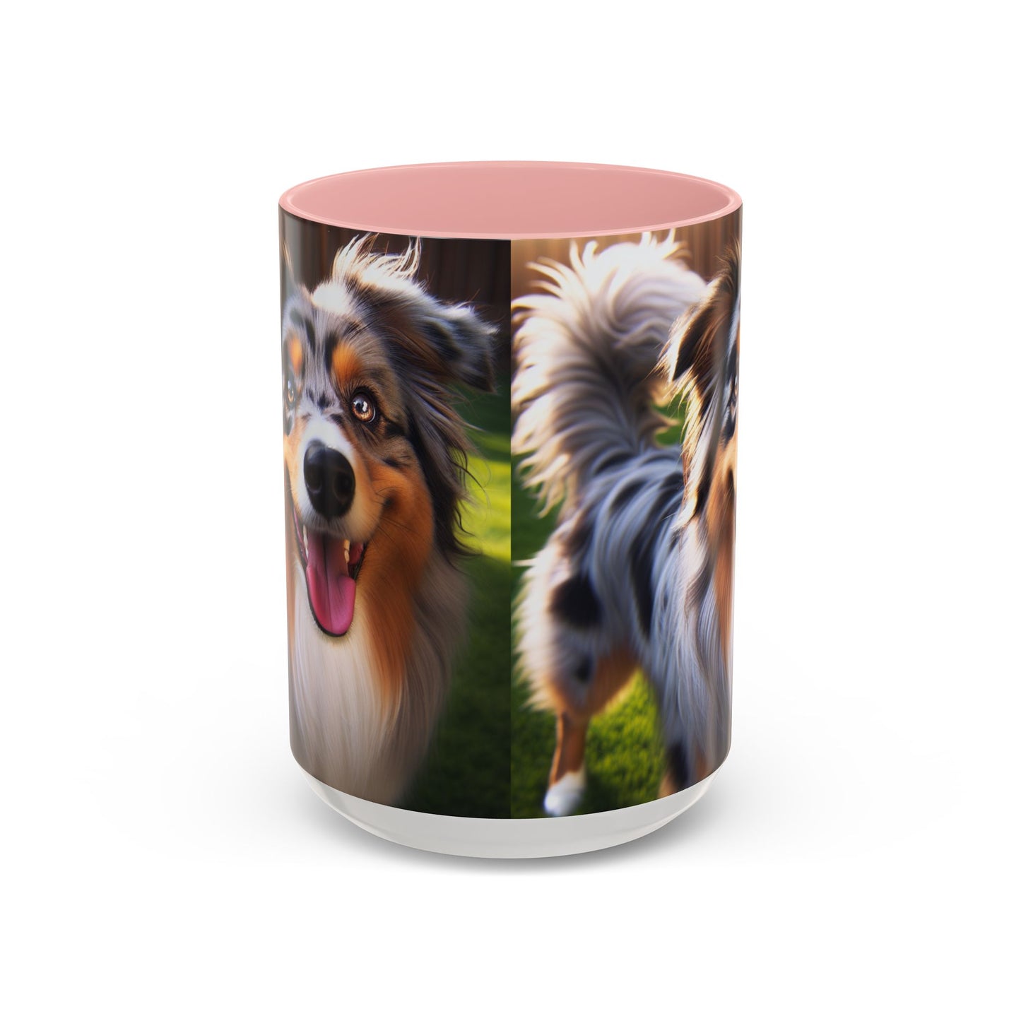 Australian Shepherd Accent Coffee Mug - Perfect Gift for Dog Lovers