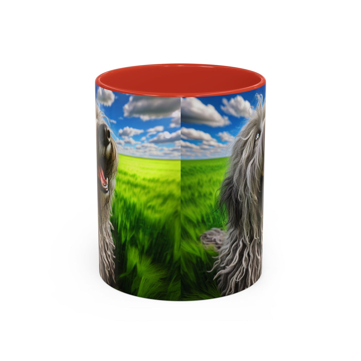Bergamasco Shepherd Dog Accent Coffee Mug - Perfect Gift for Dog Lovers