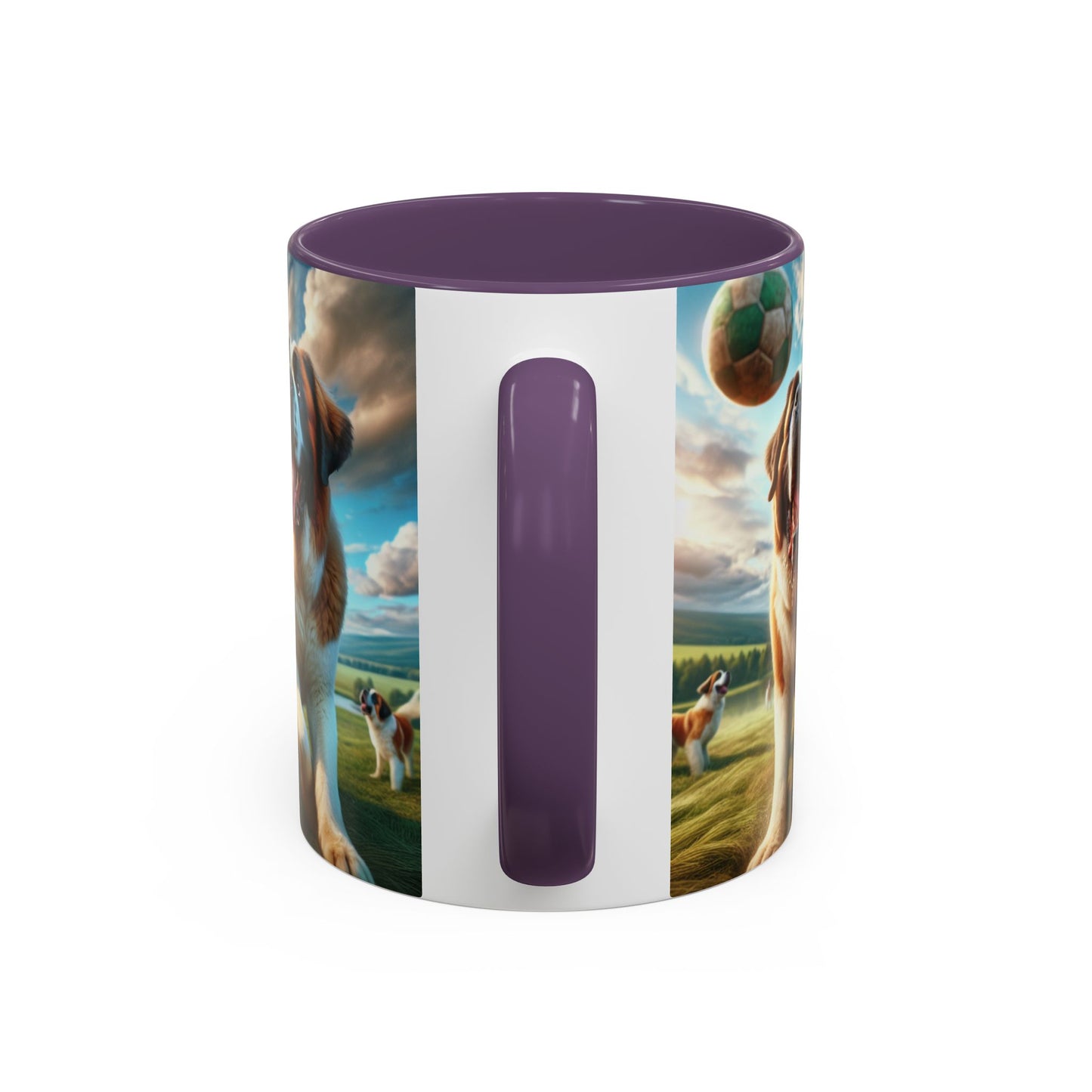 Saint Bernard Accent Coffee Mug - Perfect Gift for Dog Lovers