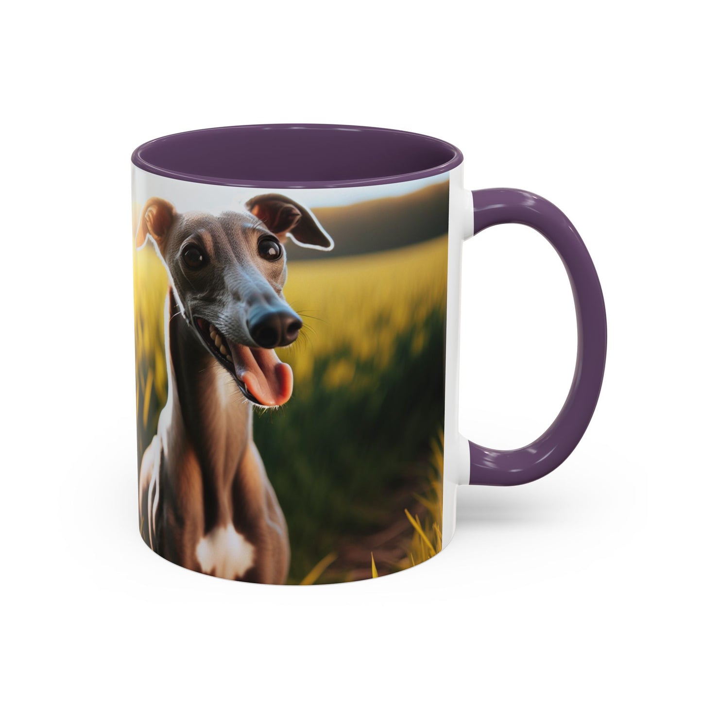 Greyhound Accent Coffee Mug - Perfect Gift for Dog Lovers