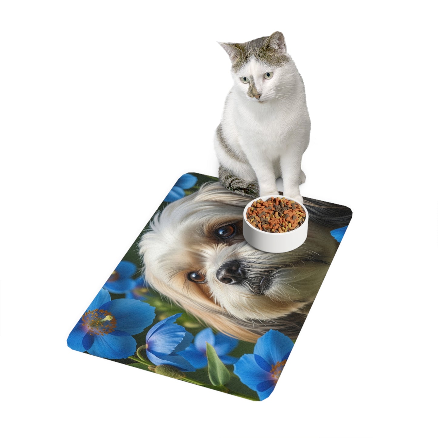 Pet Food Mat (12x18) - Lhasalier