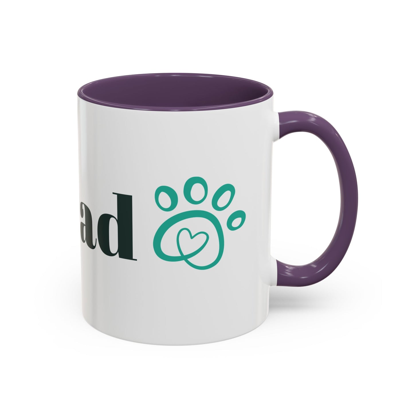 Dog Dad Accent Coffee Mug - Perfect Gift for Dog Lovers