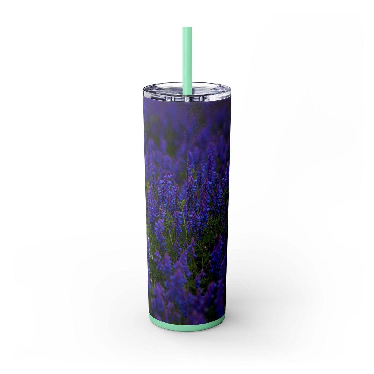 Pomeranian Skinny Tumbler with Straw, 20oz