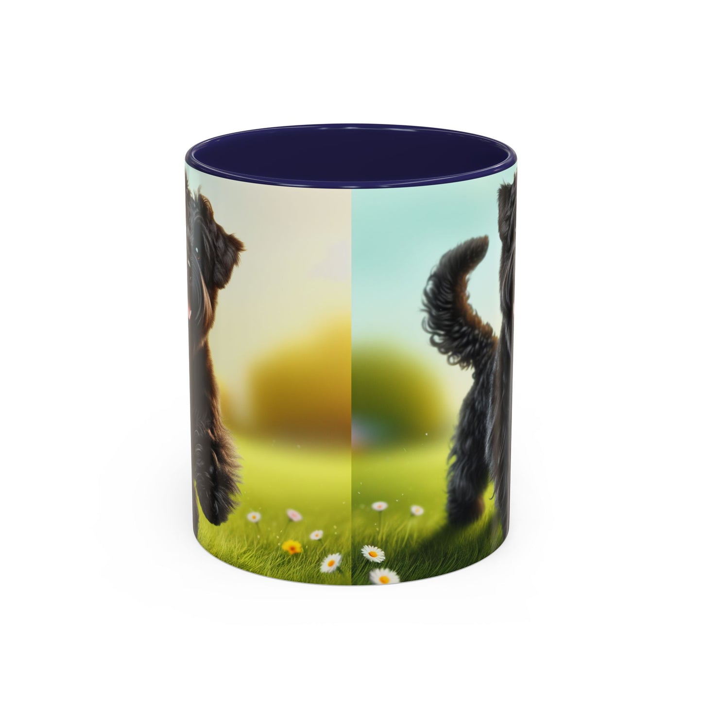 Russian Black Terrier Accent Coffee Mug - Perfect Gift for Dog Lovers