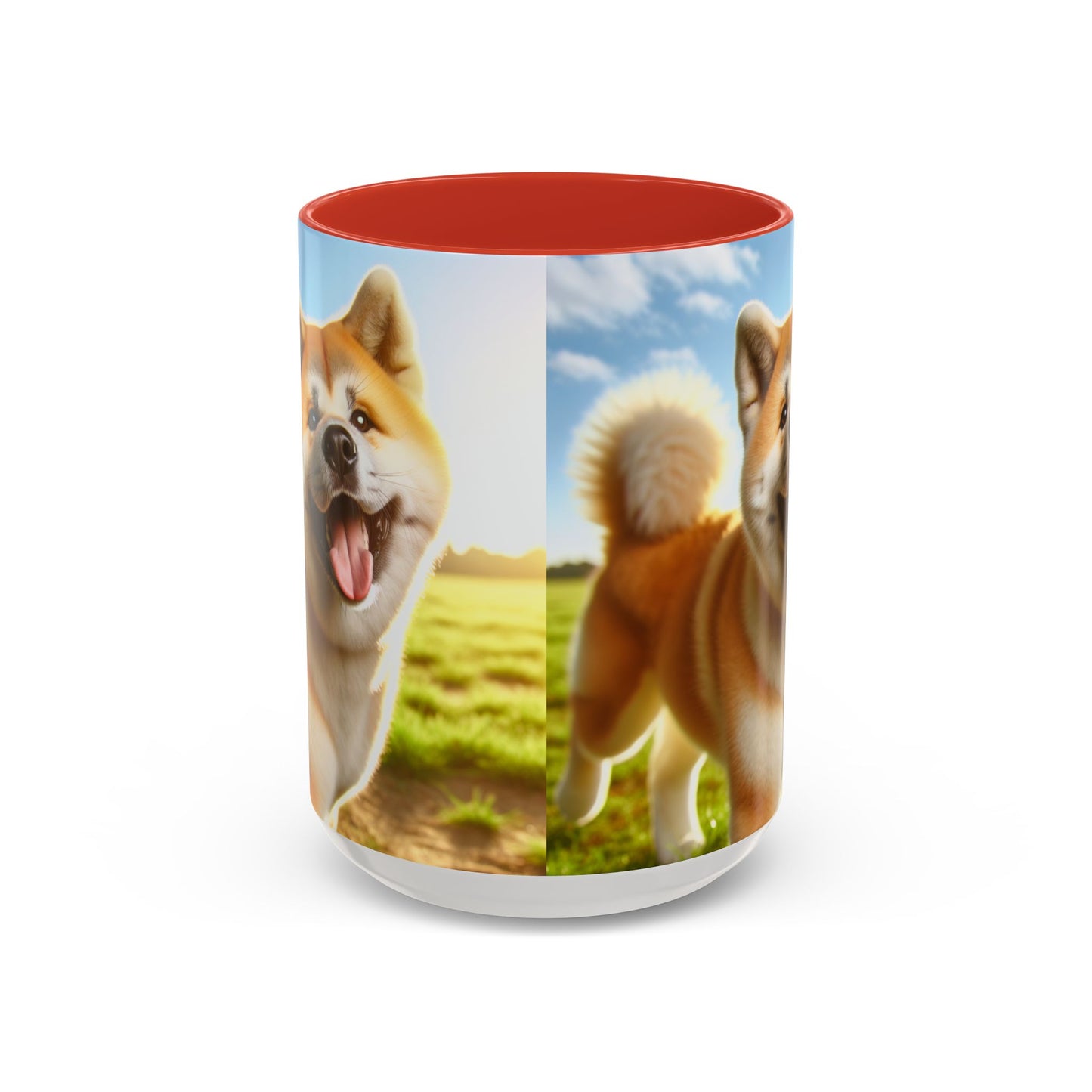 Akita Accent Coffee Mug - Perfect Gift for Dog Lovers