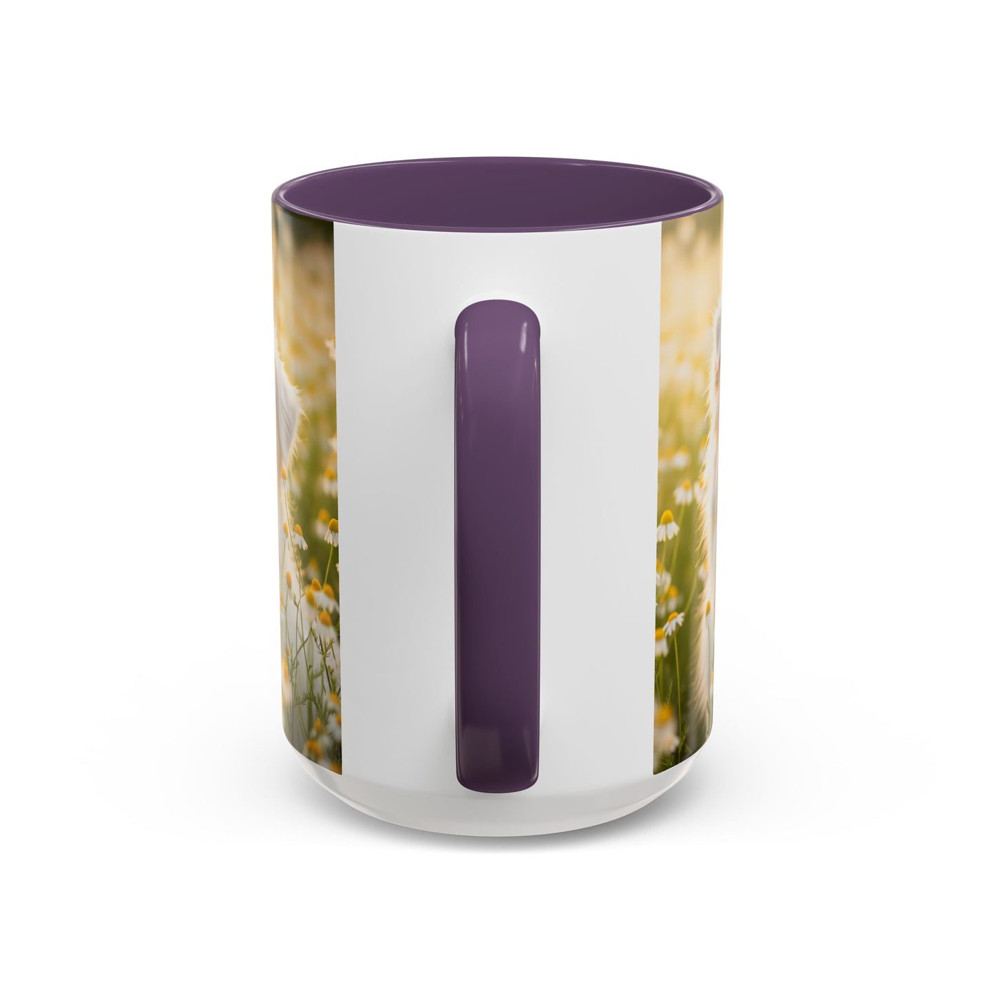 Russkaya Tsvetnaya Bolonka Accent Coffee Mug - Perfect Gift for Dog Lovers