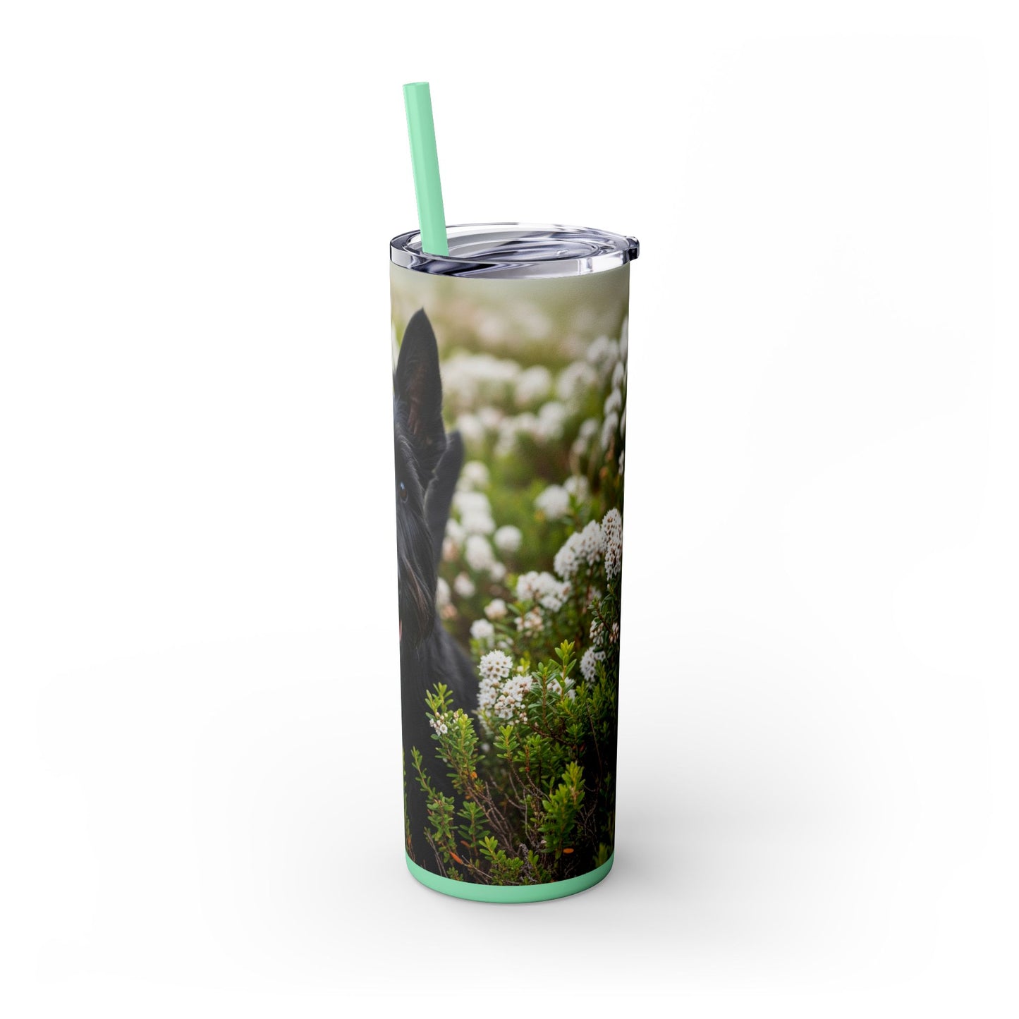 Scottish Terrier Tumbler with Straw, 20oz