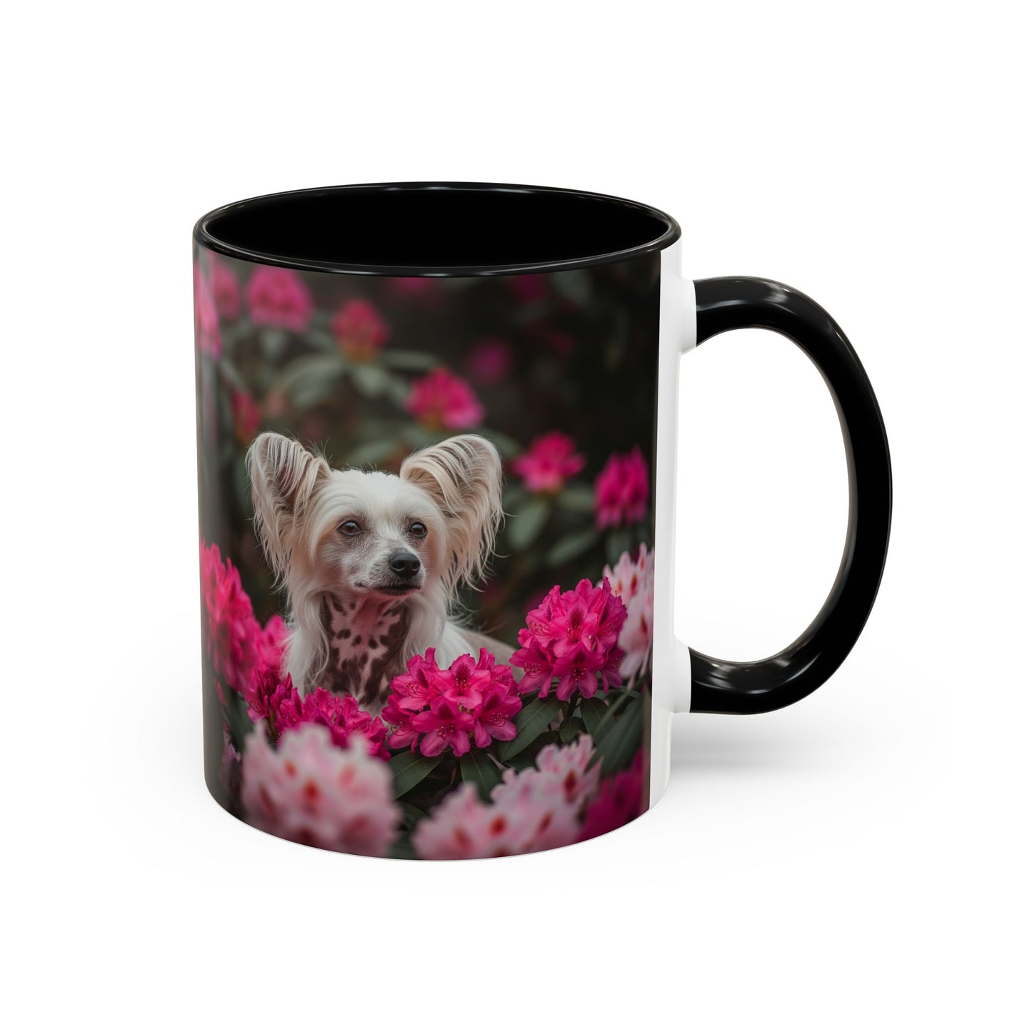 Chinese Crested Accent Coffee Mug - Perfect Gift for Dog Lovers