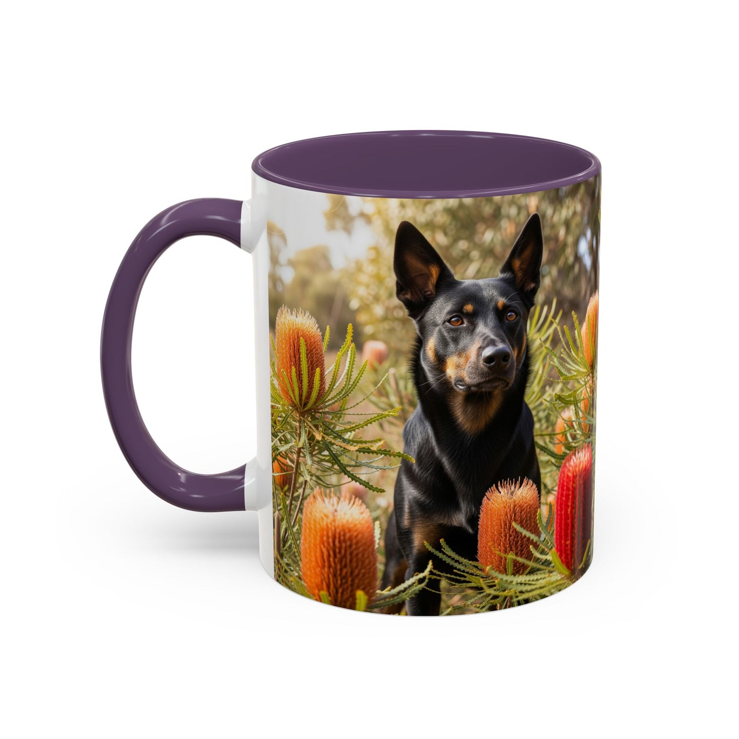 Working Kelpie Accent Coffee Mug - Perfect Gift for Dog Lovers