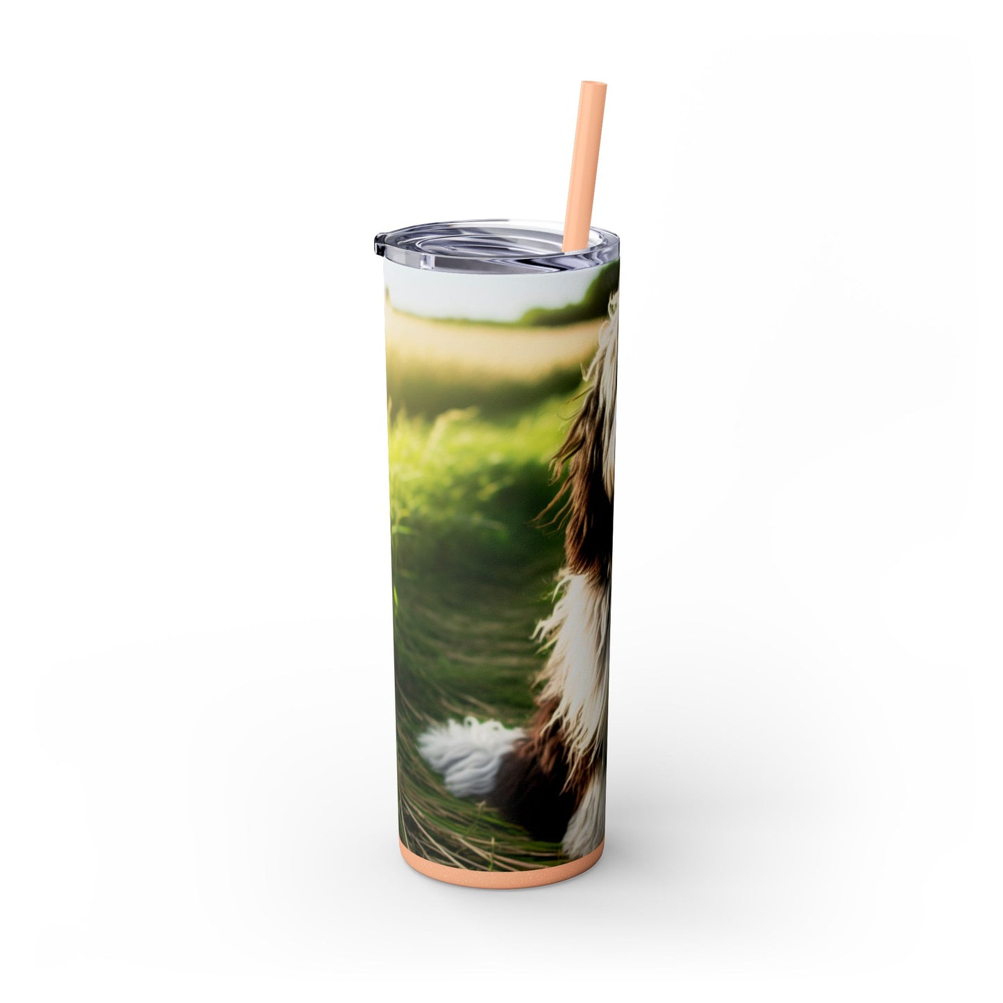 Schapendoes Tumbler with Straw, 20oz