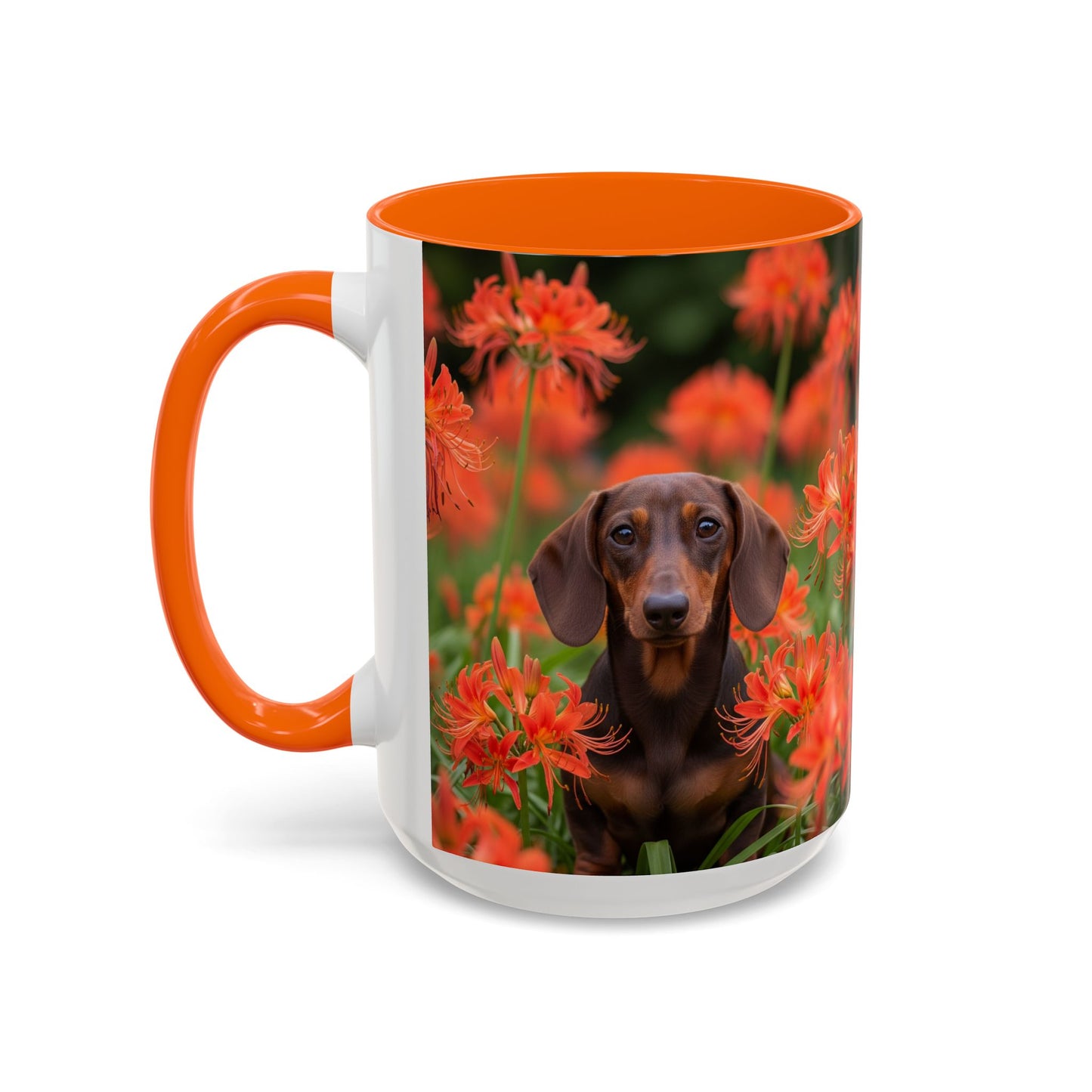 Dachshund Accent Coffee Mug - Perfect Gift for Dog Lovers