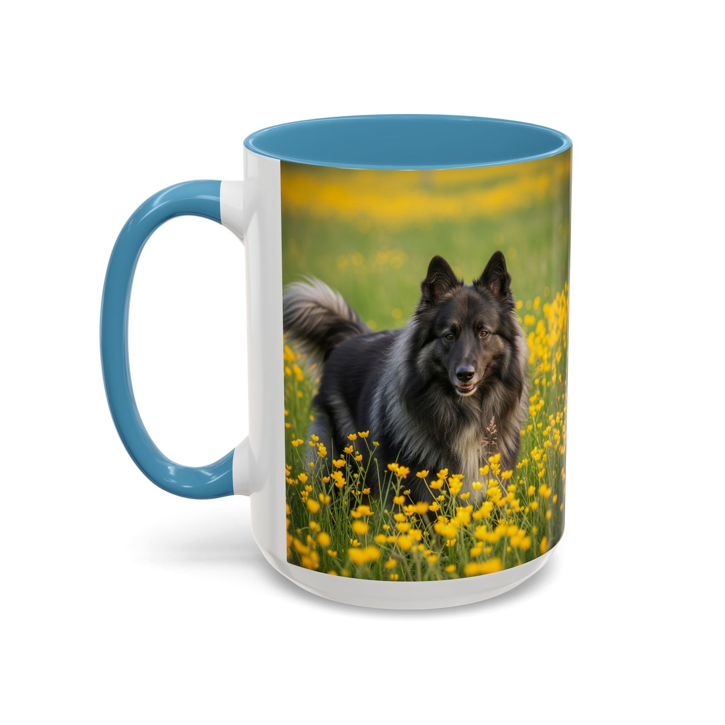 Belgian Sheepdog Accent Coffee Mug - Perfect Gift for Dog Lovers