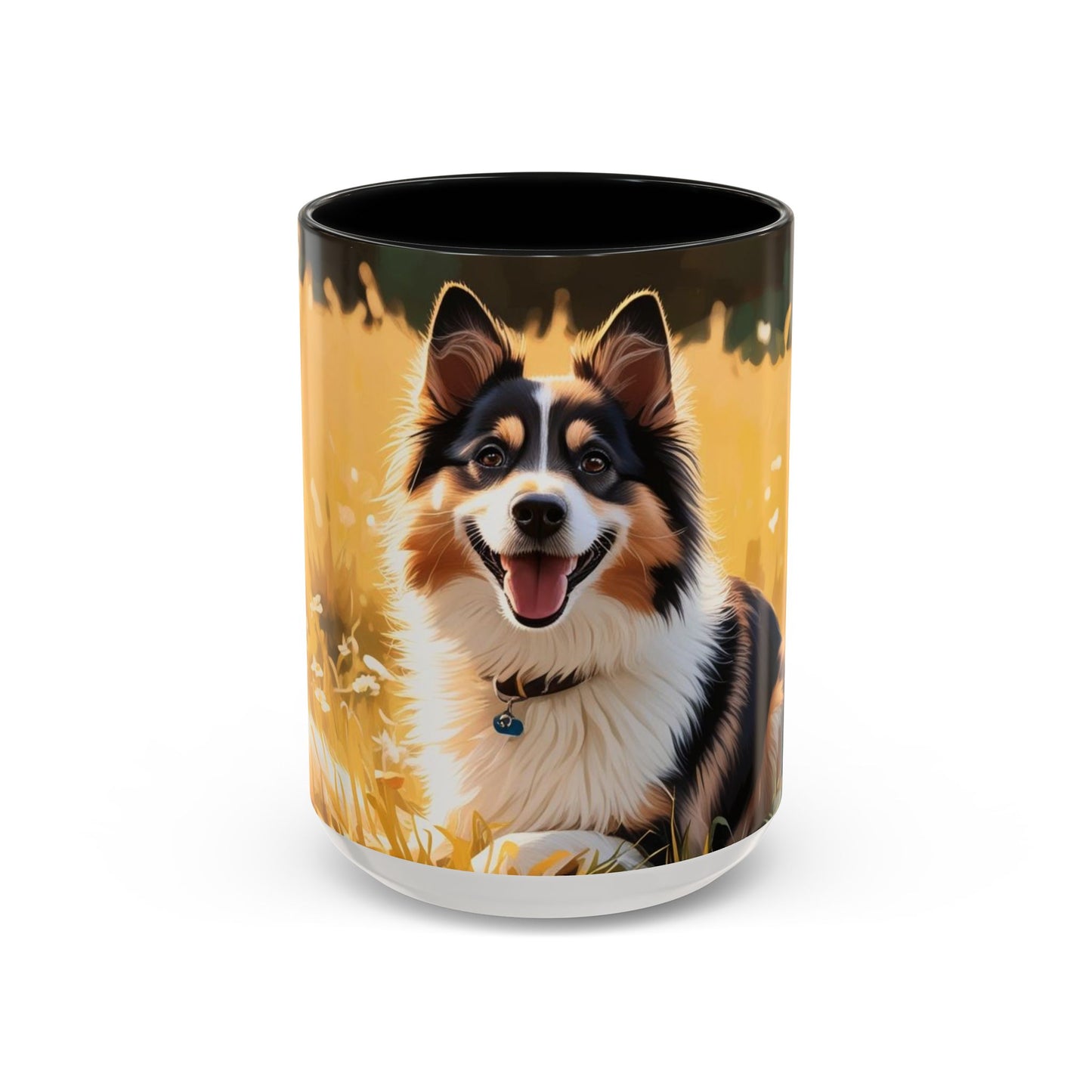 German Spitz Accent Coffee Mug - Perfect Gift for Dog Lovers