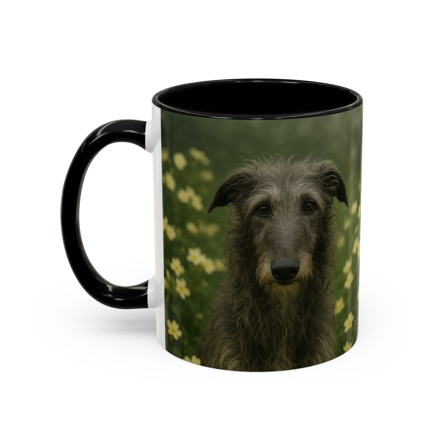 Scottish Deerhound Accent Coffee Mug - Perfect Gift for Dog Lovers