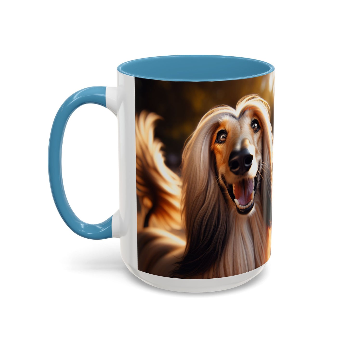 Afghan Hound Accent Coffee Mug - Perfect Gift for Dog Lovers