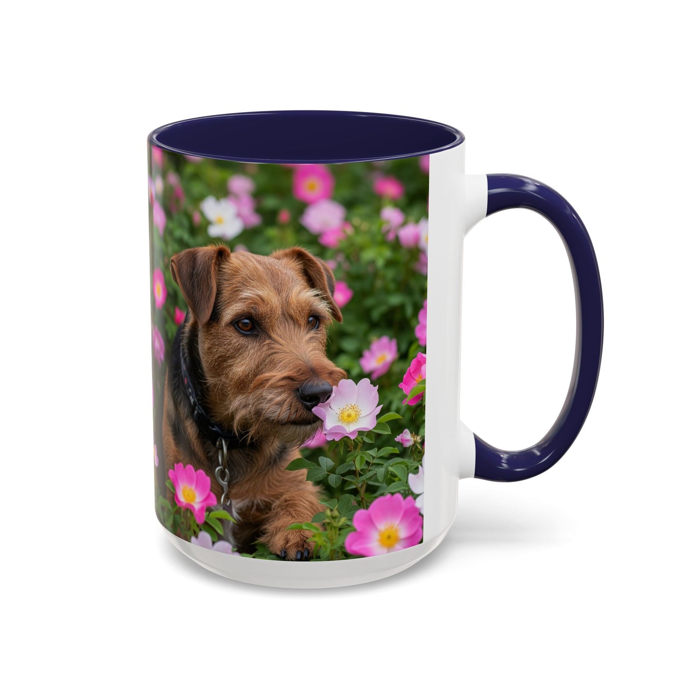 Teddy Roosevelt Terrier Accent Coffee Mug - Perfect Gift for Dog Lovers