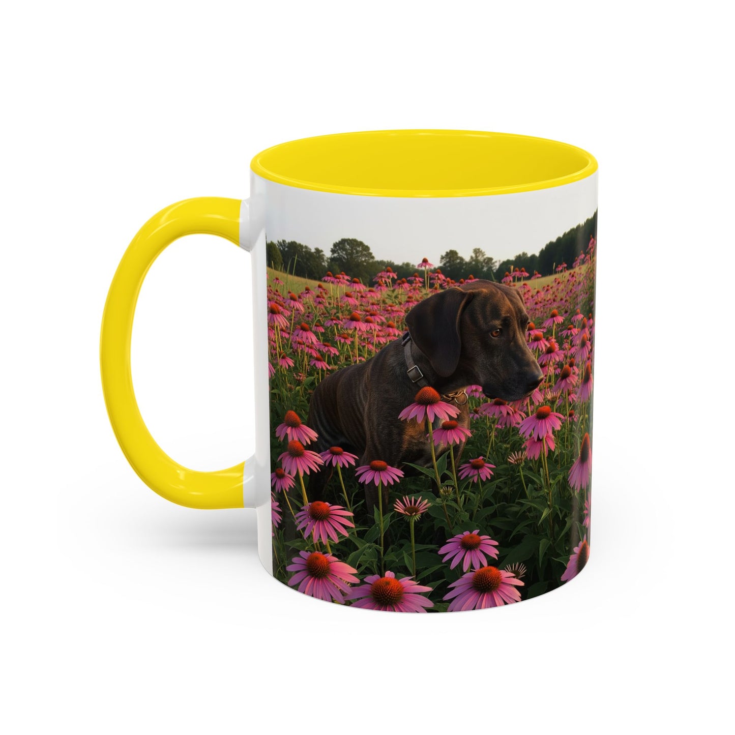 Treeing Tennessee Brindle Accent Coffee Mug - Perfect Gift for Dog Lovers