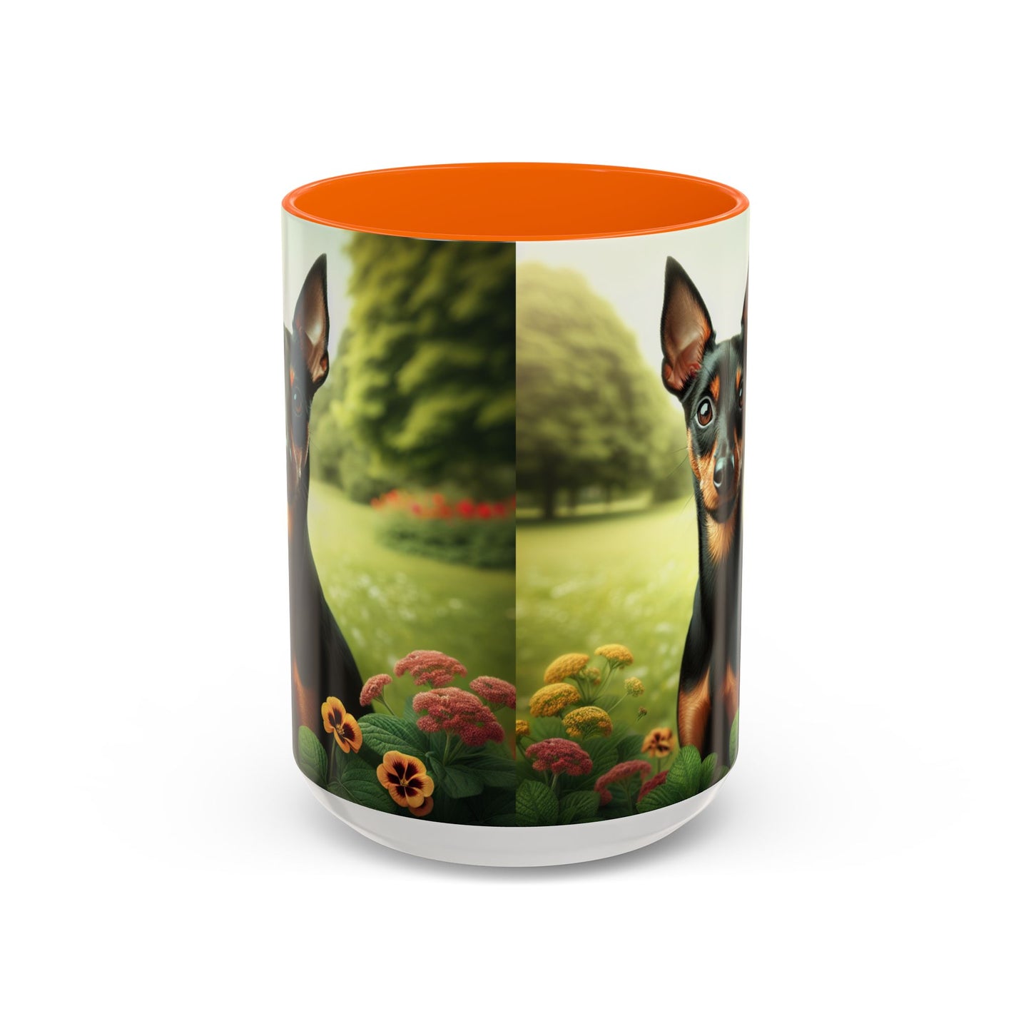 Manchester Terrier Accent Coffee Mug - Perfect Gift for Dog Lovers
