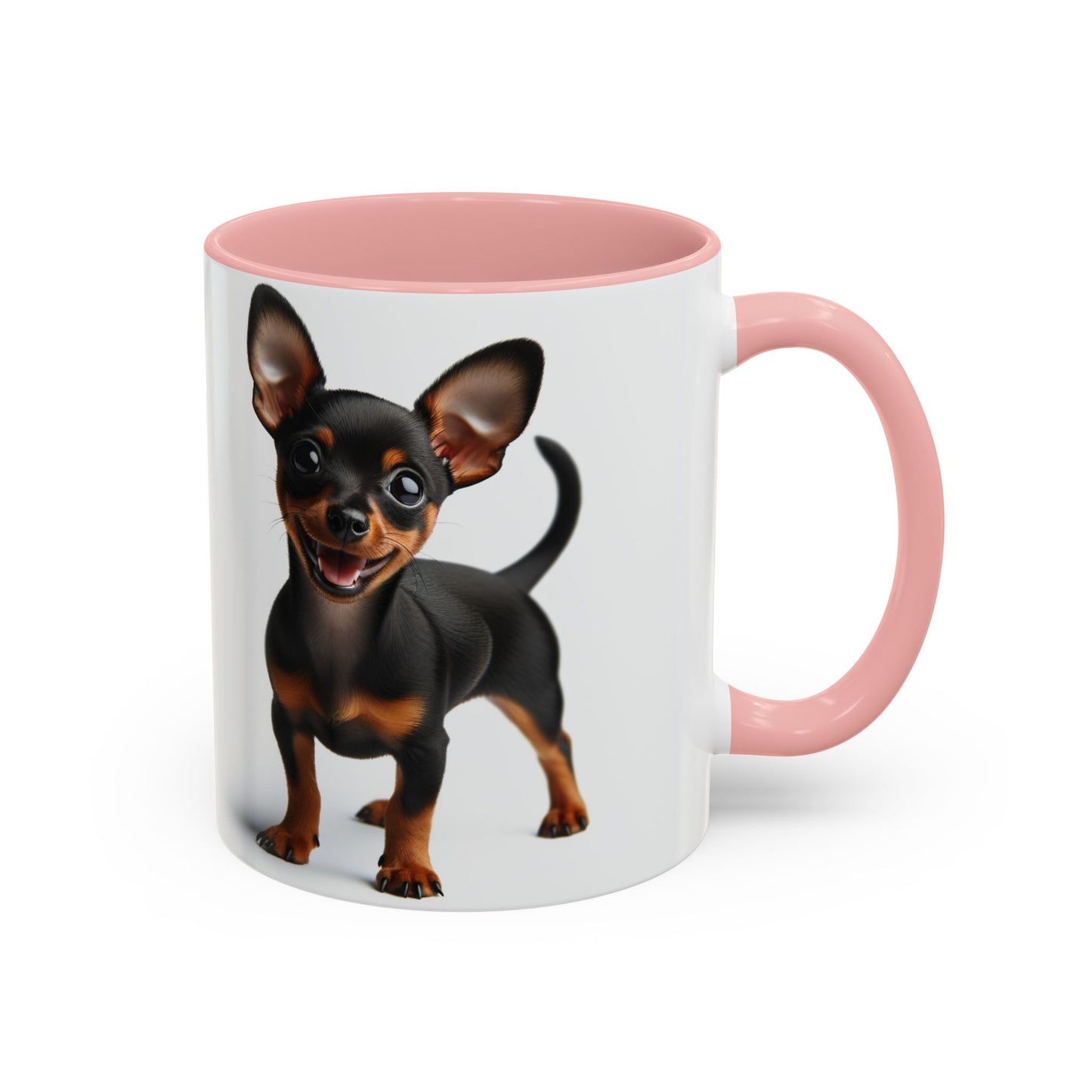 Miniature Pinscher Accent Coffee Mug - Perfect Gift for Dog Lovers