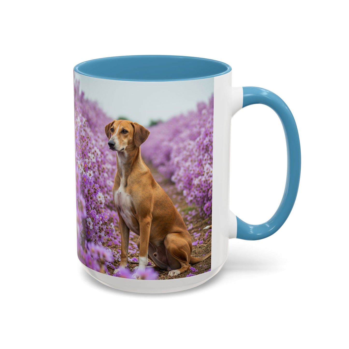 Banjara Hound Accent Coffee Mug - Perfect Gift for Dog Lovers