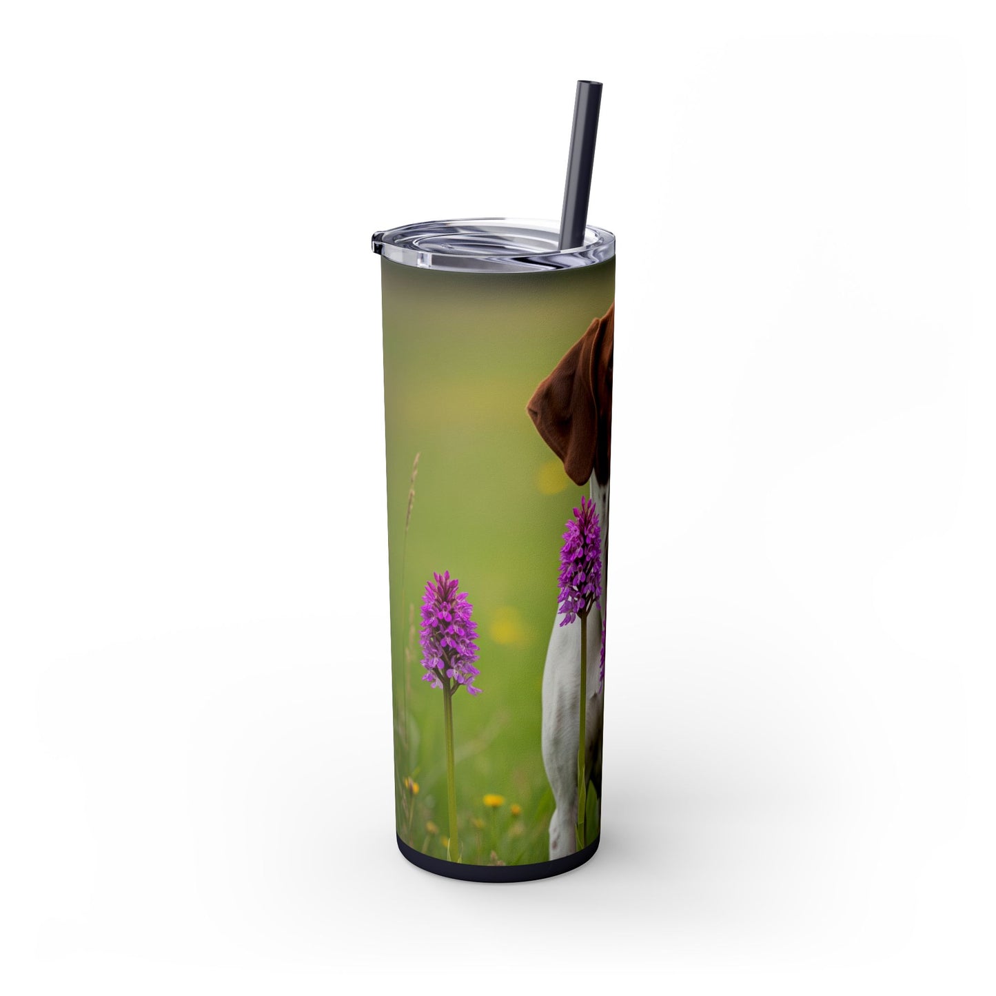 Pointer Skinny Tumbler with Straw, 20oz
