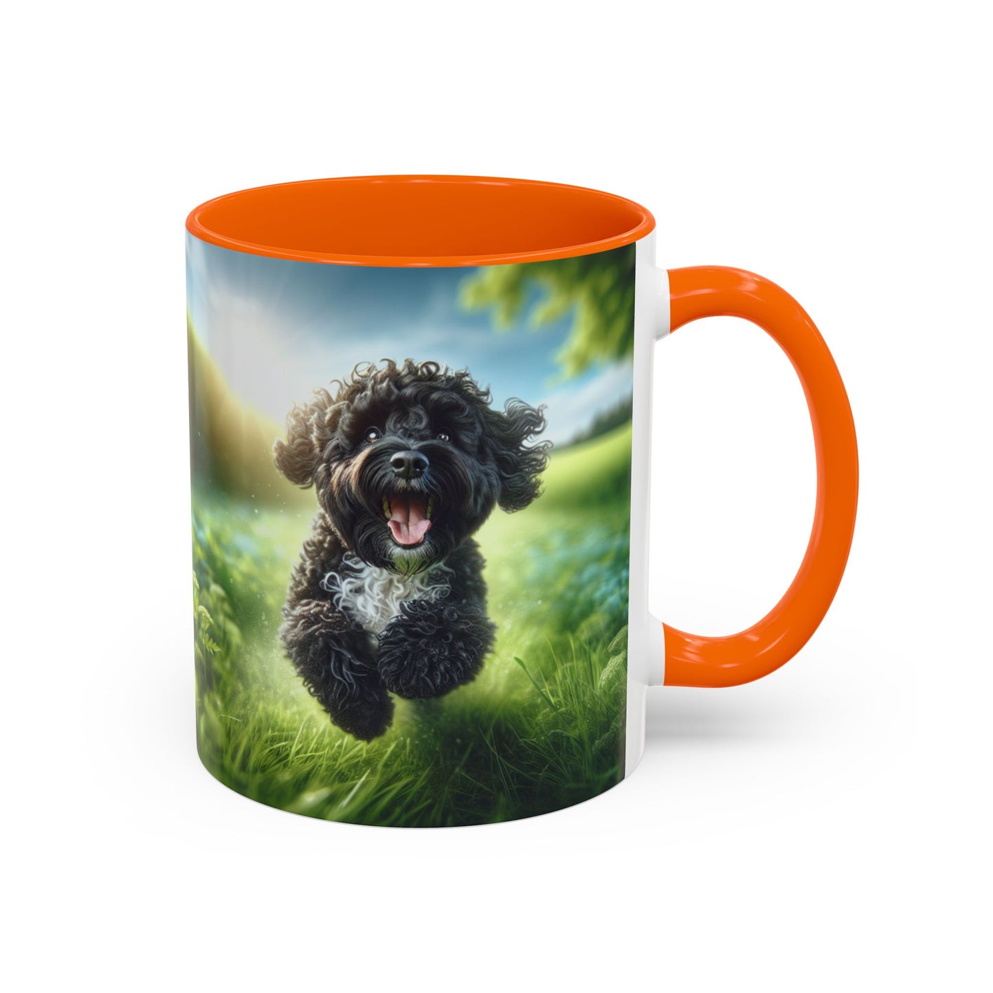 Portuguese Water Dog Accent Coffee Mug - Perfect Gift for Dog Lovers