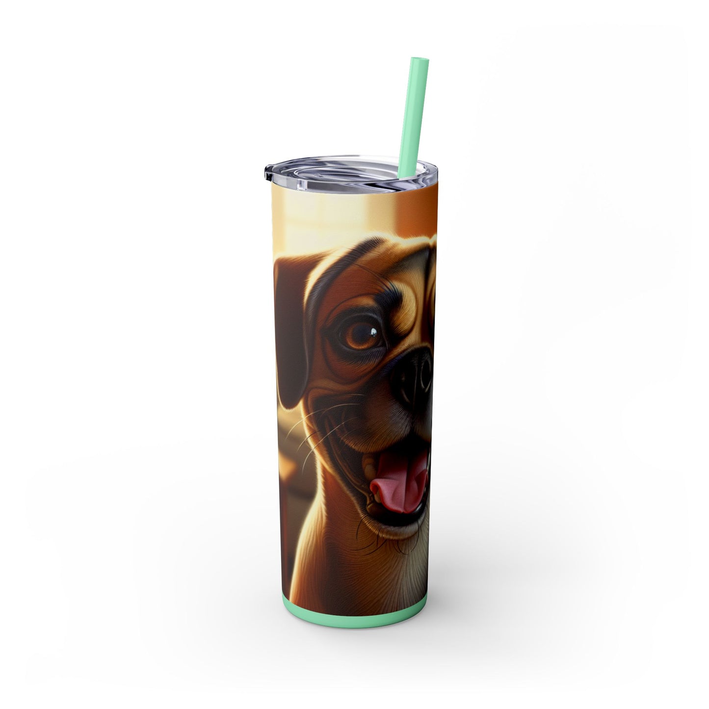 Puggle Tumbler with Straw, 20oz