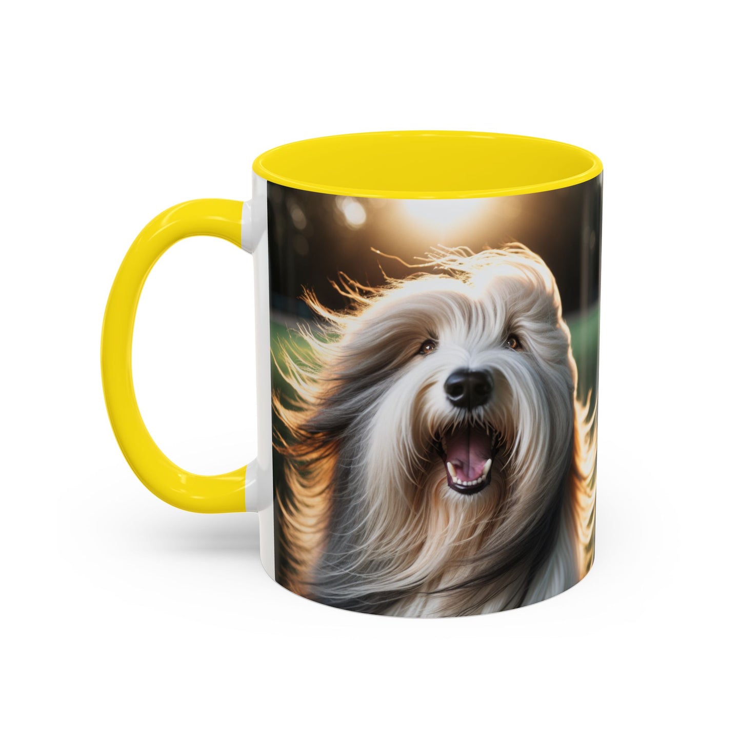Bearded Collie Accent Coffee Mug - Perfect Gift for Dog Lovers