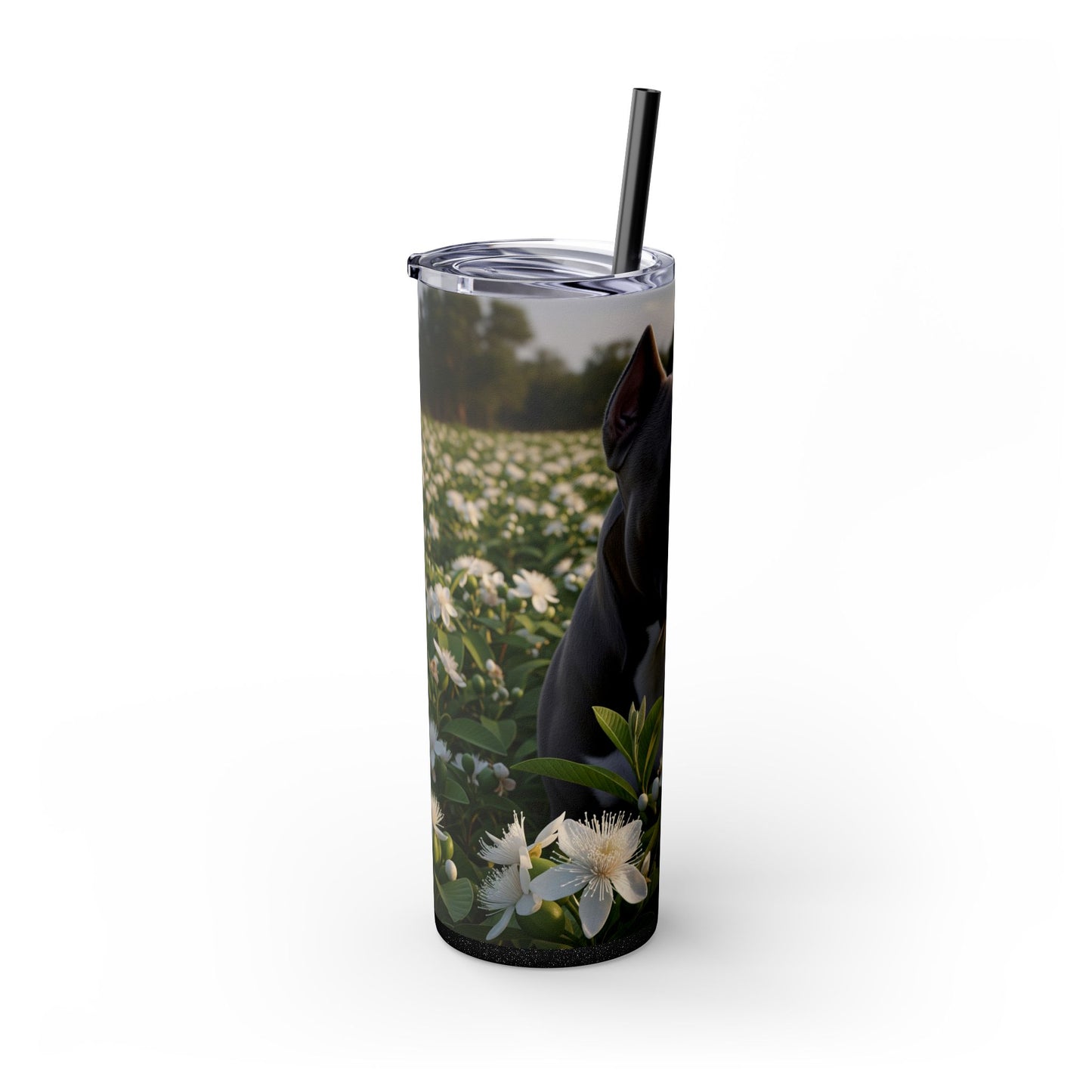 Bully Kutta Skinny Tumbler with Straw, 20oz