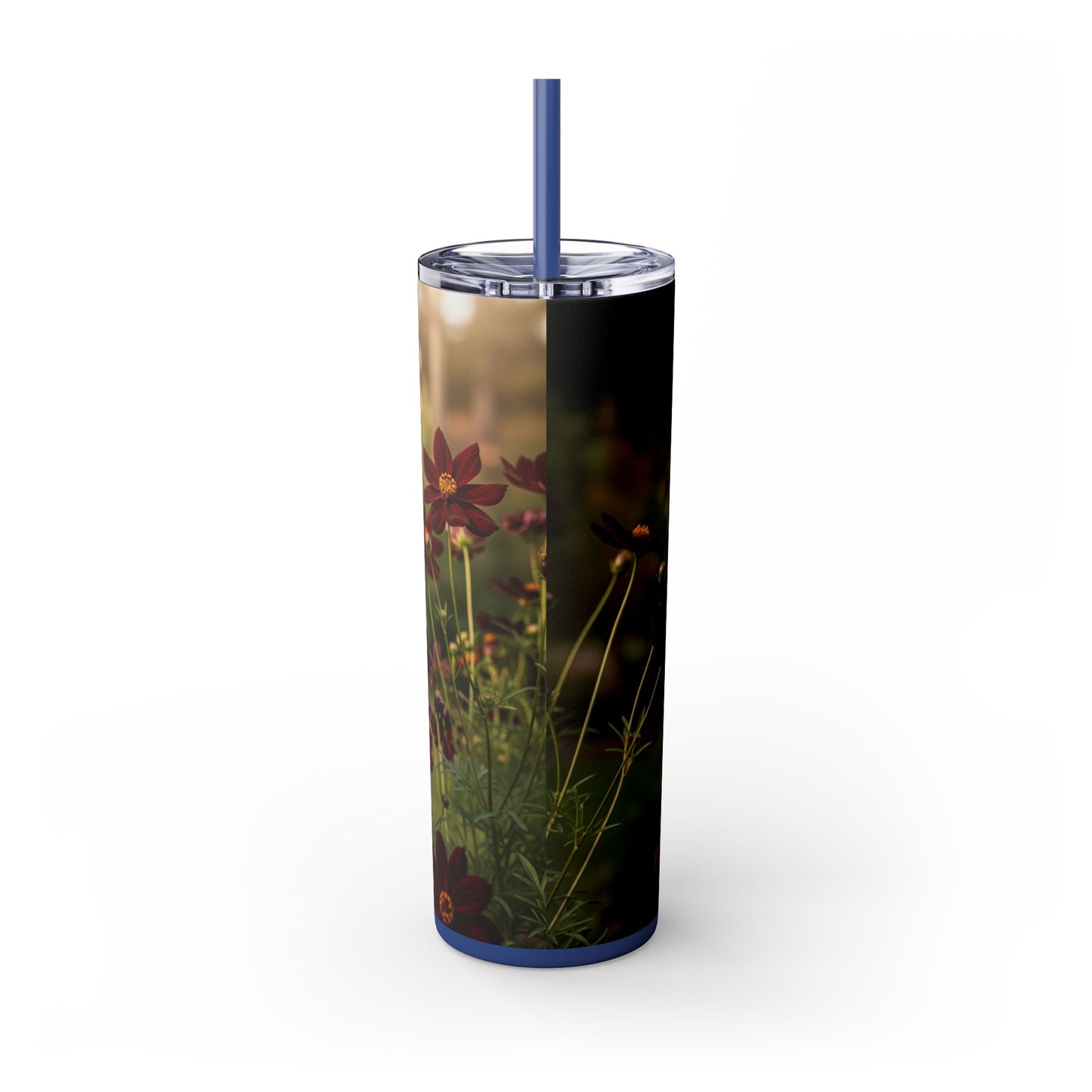Xoloitzcuintli Skinny Tumbler with Straw, 20oz