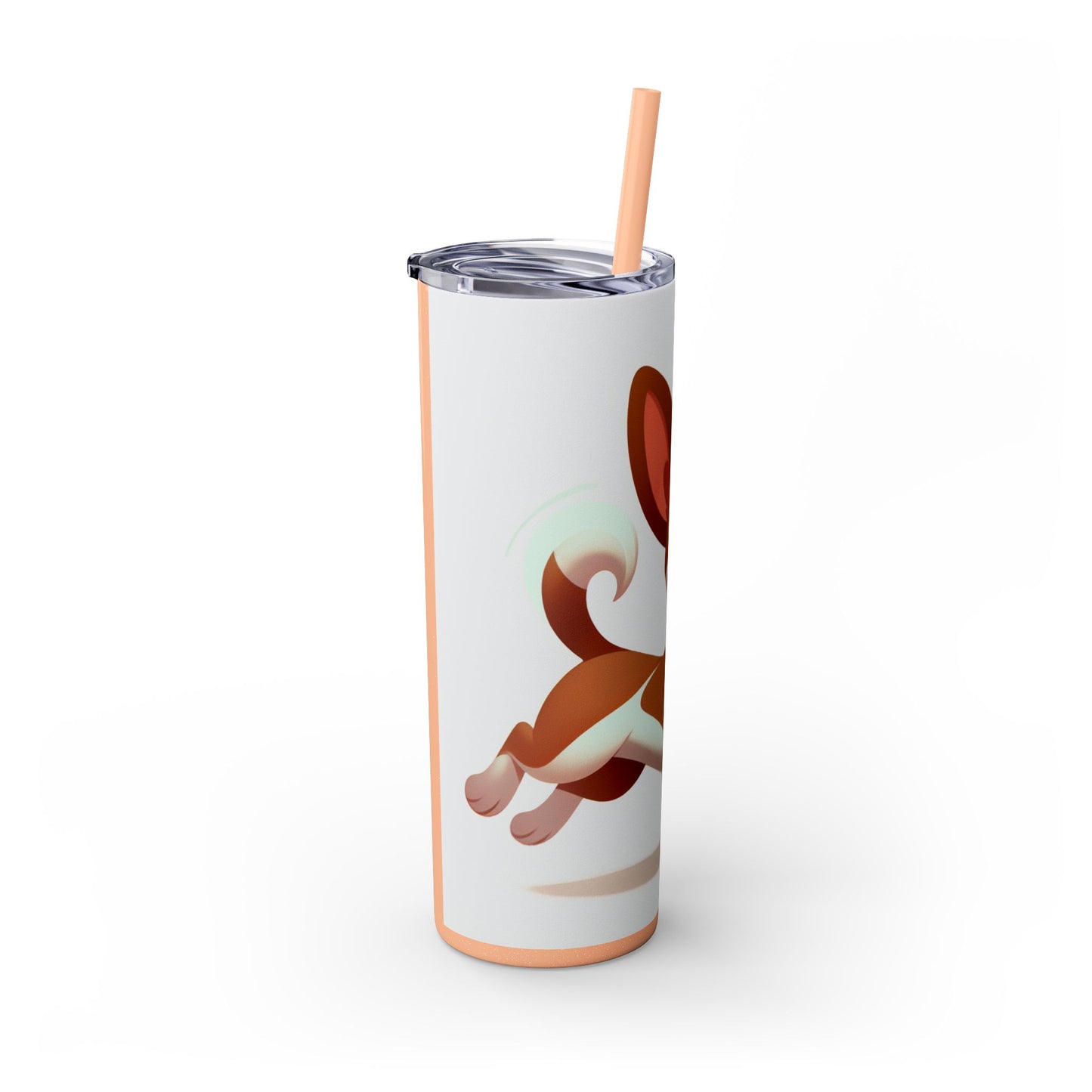 Basenji Tumbler with Straw, 20oz