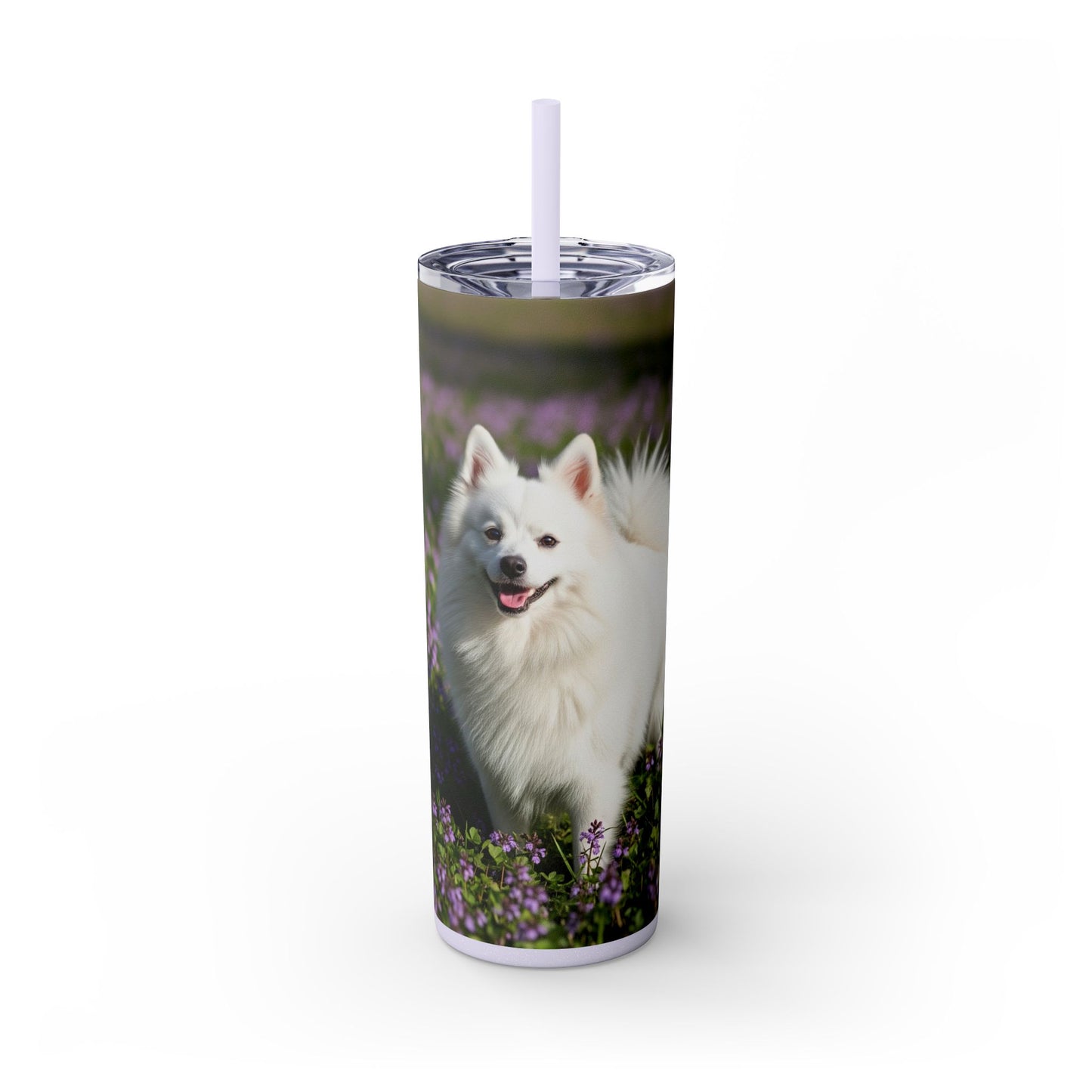 German Spitz Tumbler with Straw, 20oz