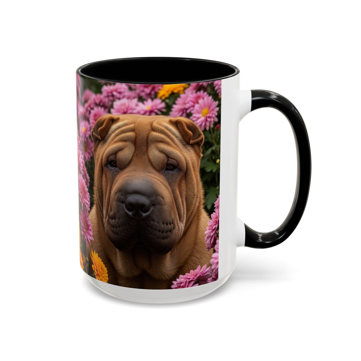 Shar-Pei Accent Coffee Mug - Perfect Gift for Dog Lovers