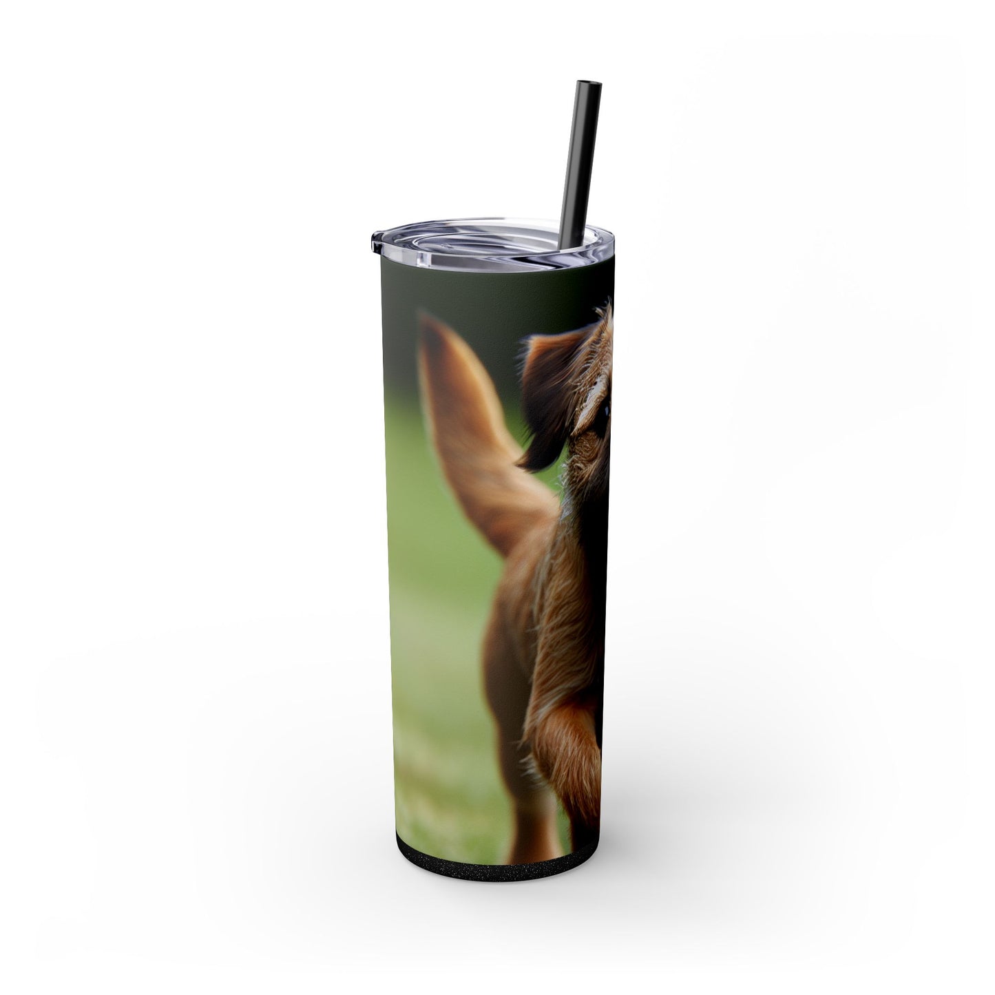 Border Terrier Tumbler with Straw, 20oz
